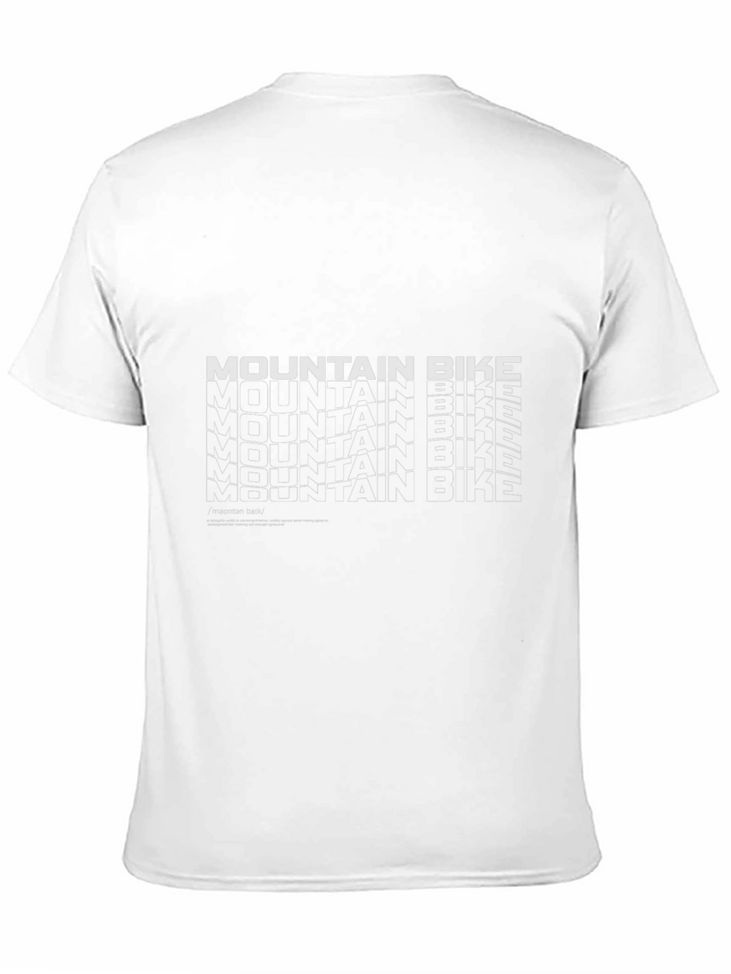 Mountain Bike Graphic Tee - Black