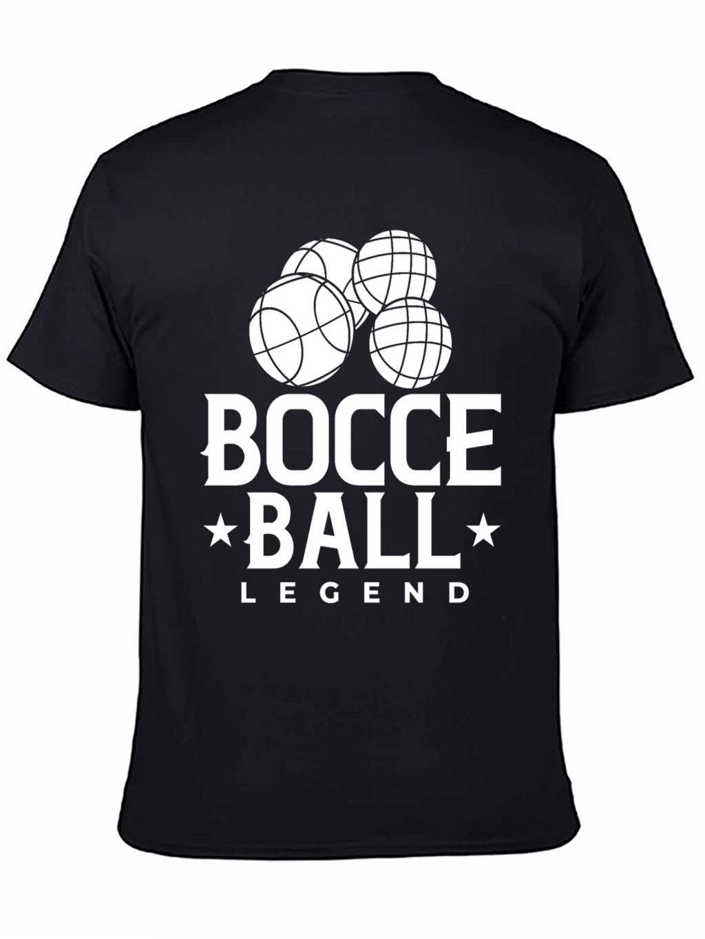 Bocce Ball Legend Graphic T-Shirt - Classic Fit