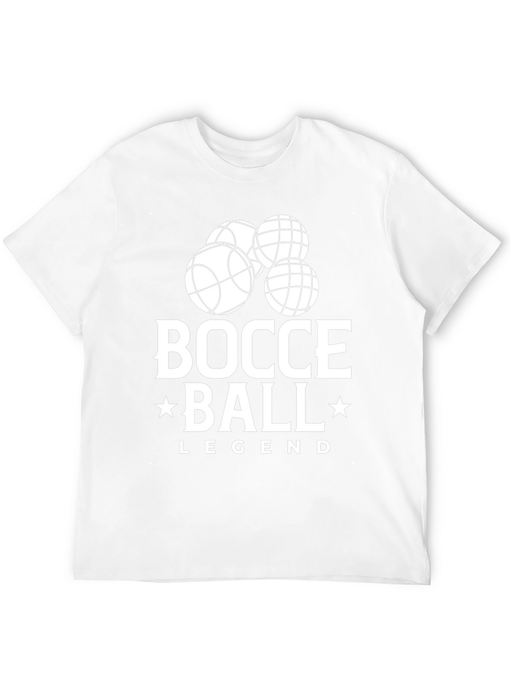 Bocce Ball Legend Graphic T-Shirt - Classic Fit