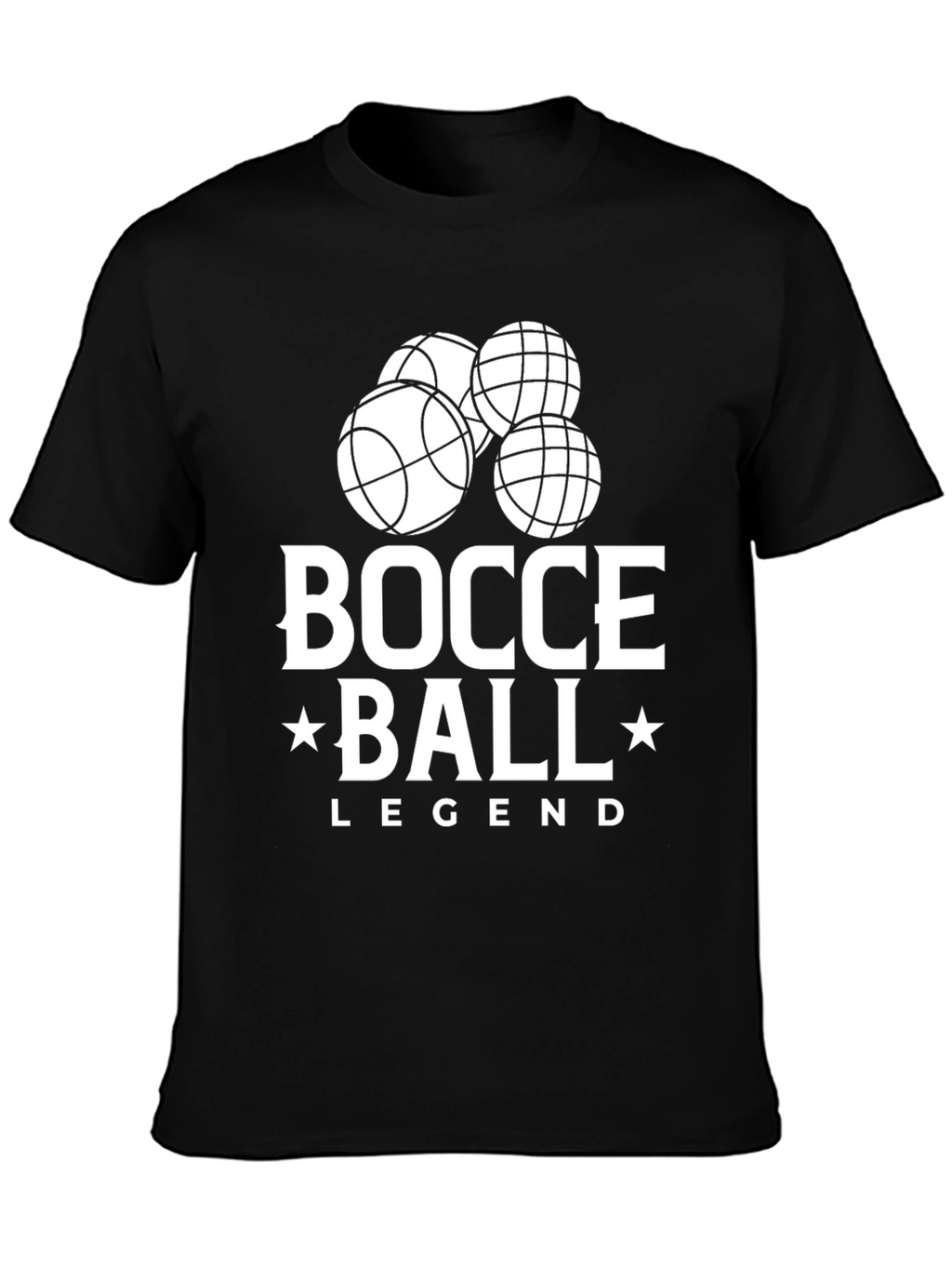 Bocce Ball Legend Graphic T-Shirt - Classic Fit
