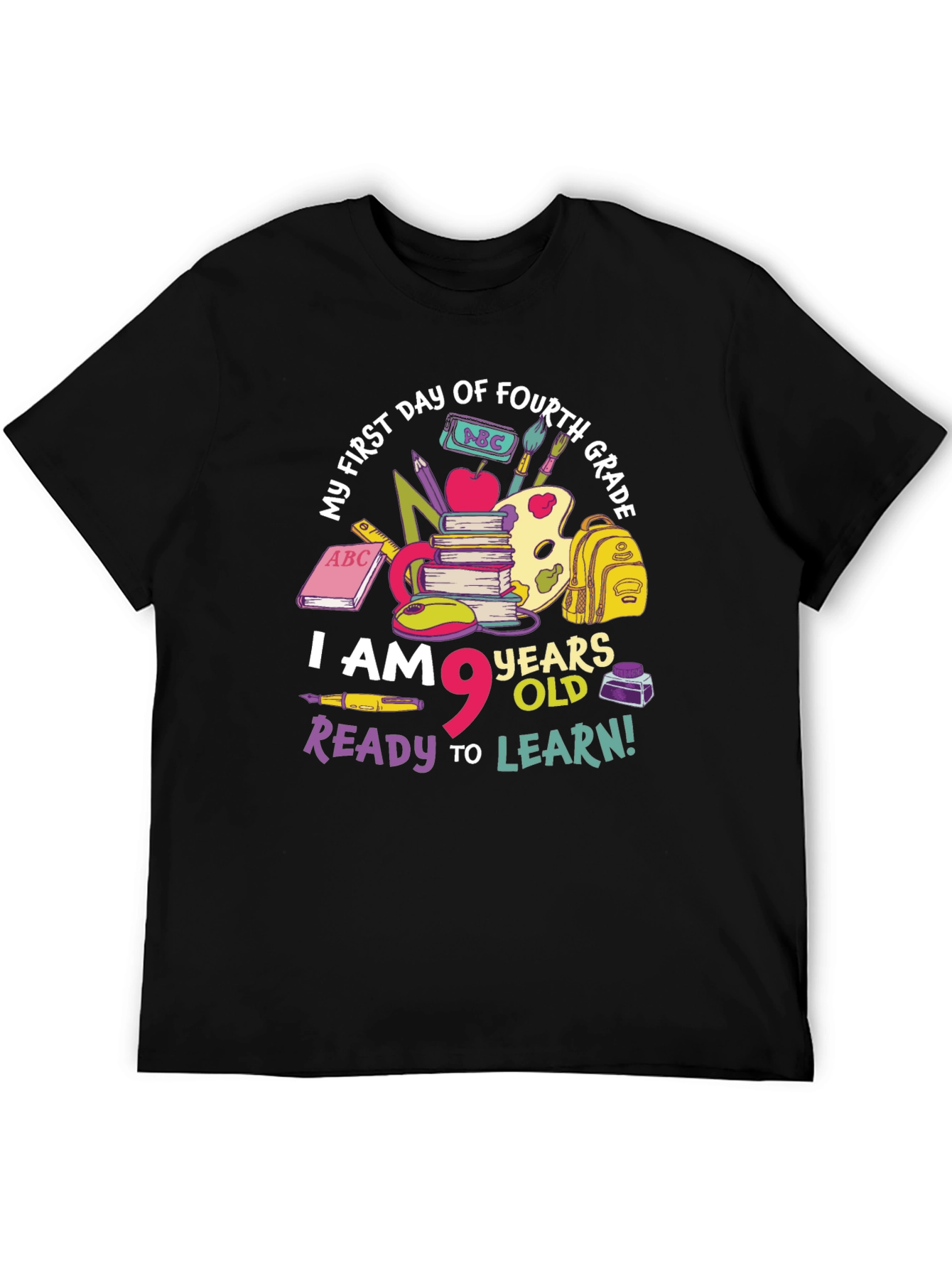 Fourth Grade First Day T-Shirt - Back To School