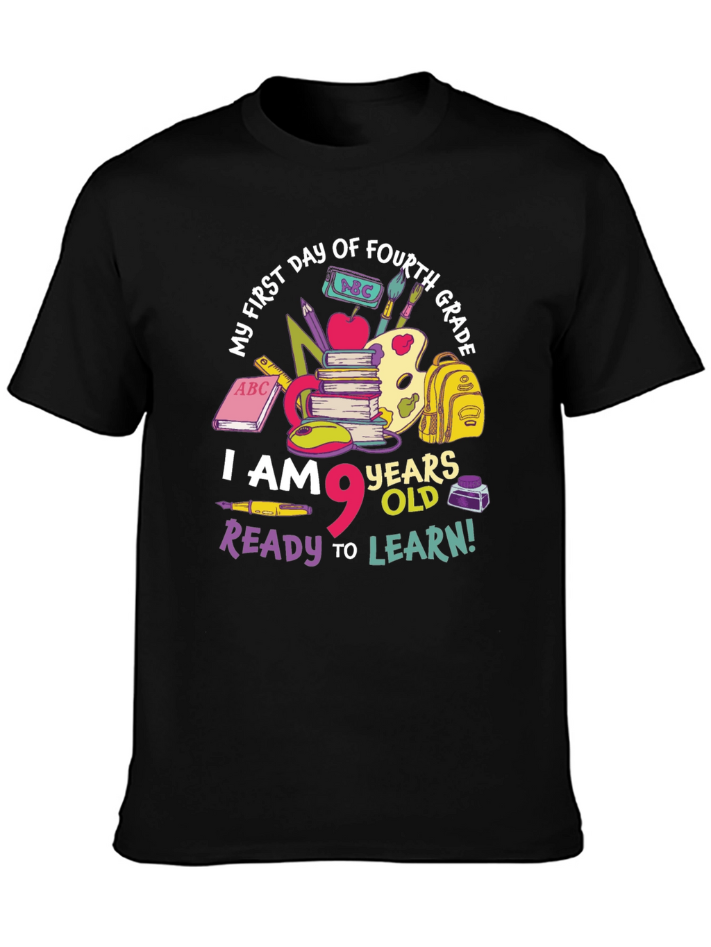 Fourth Grade First Day T-Shirt - Back To School