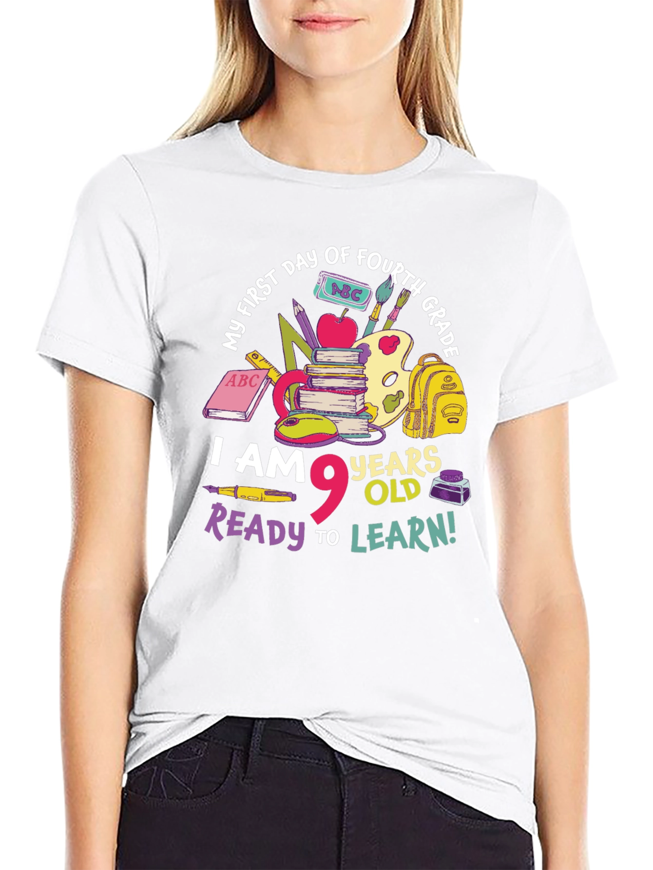 Fourth Grade First Day T-Shirt - Back To School