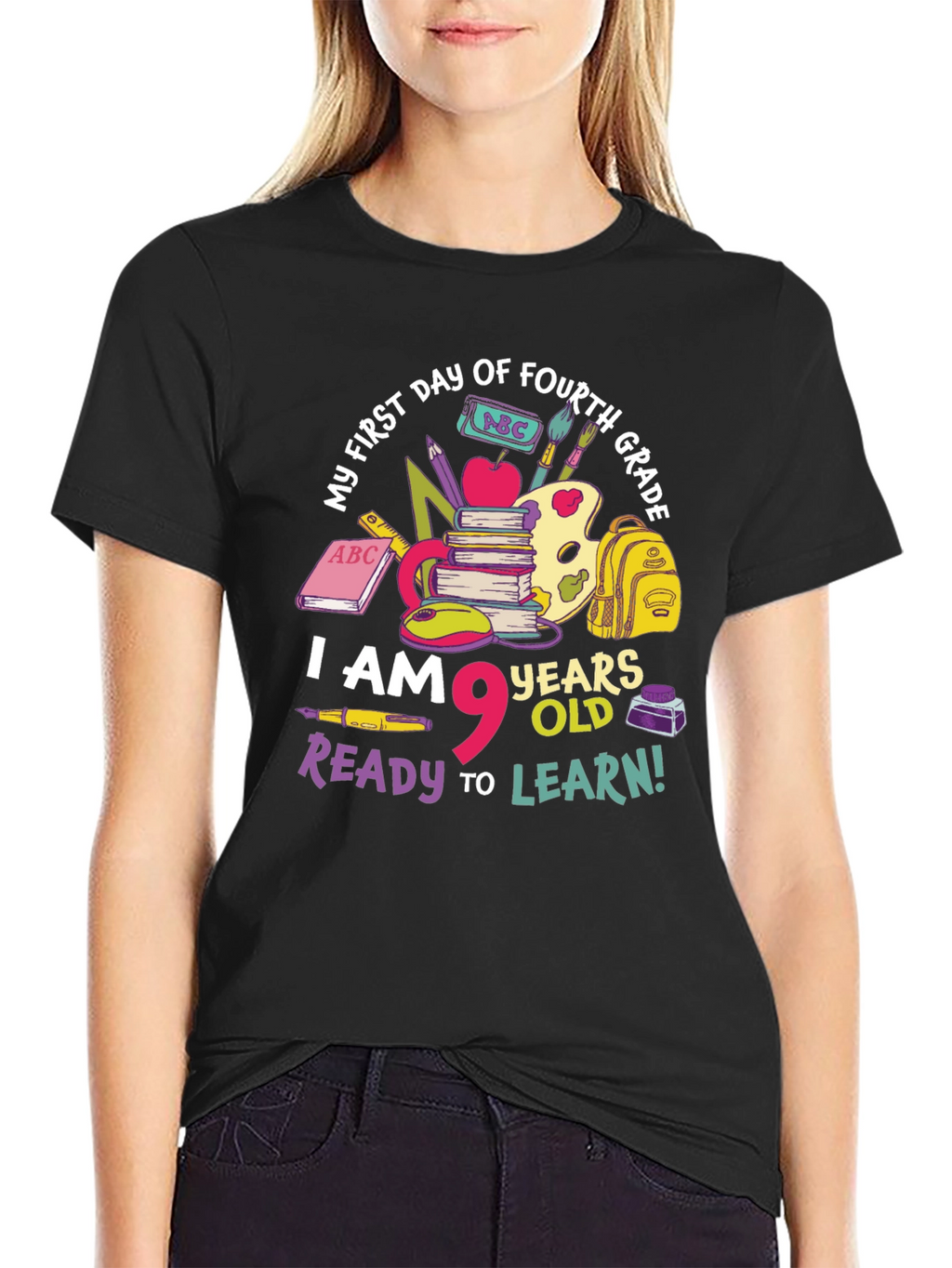 Fourth Grade First Day T-Shirt - Back To School