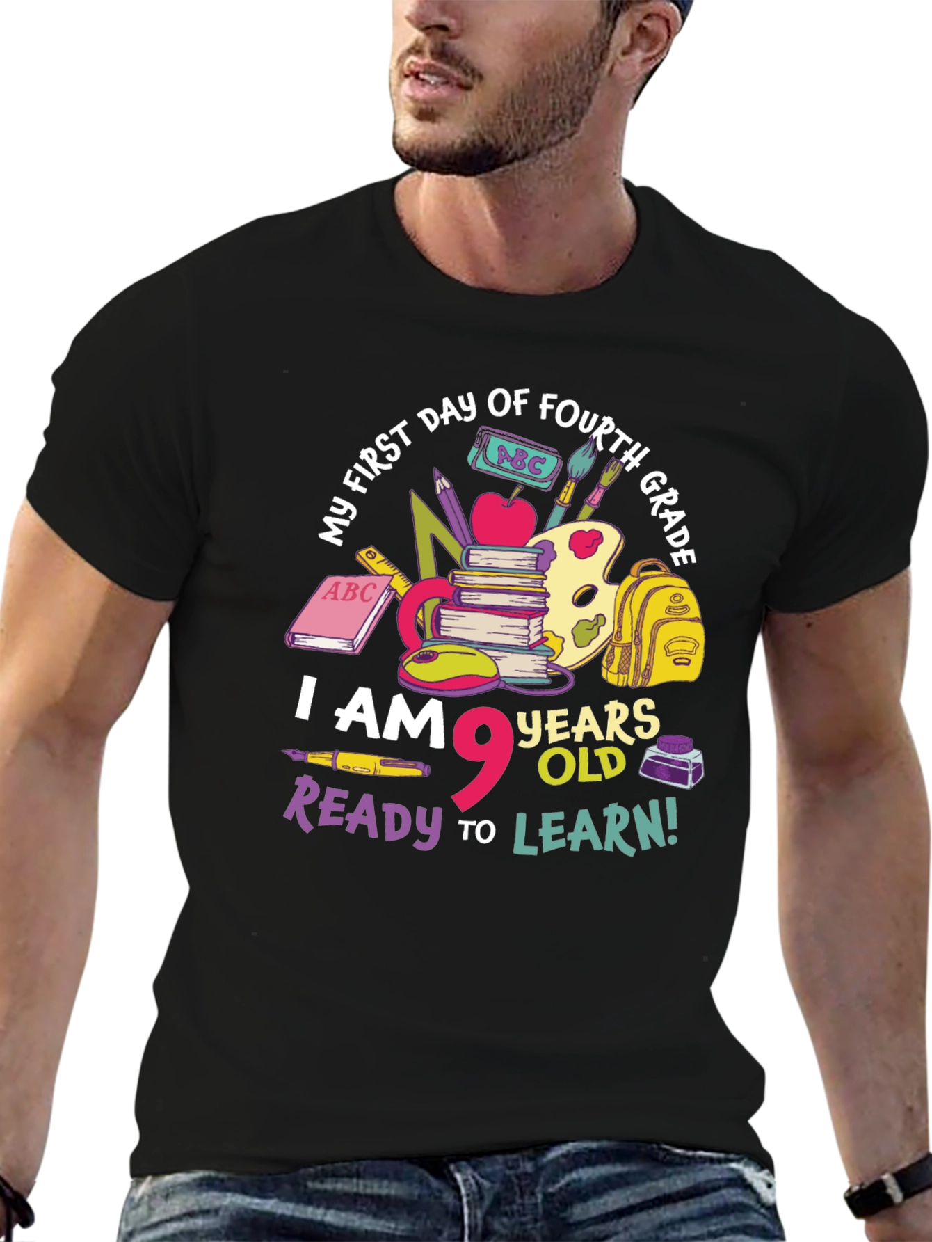Fourth Grade First Day T-Shirt - Back To School