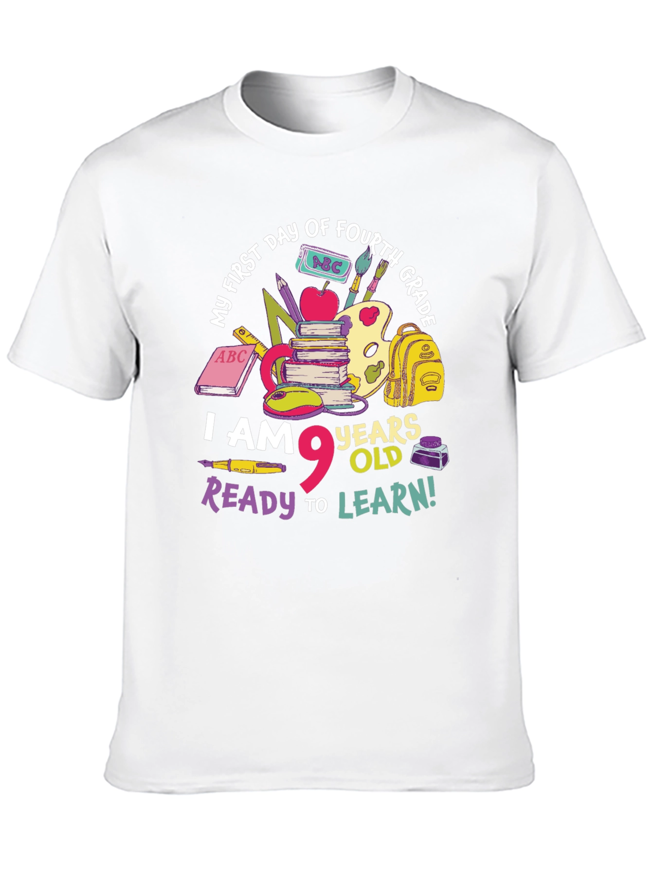 Fourth Grade First Day T-Shirt - Back To School