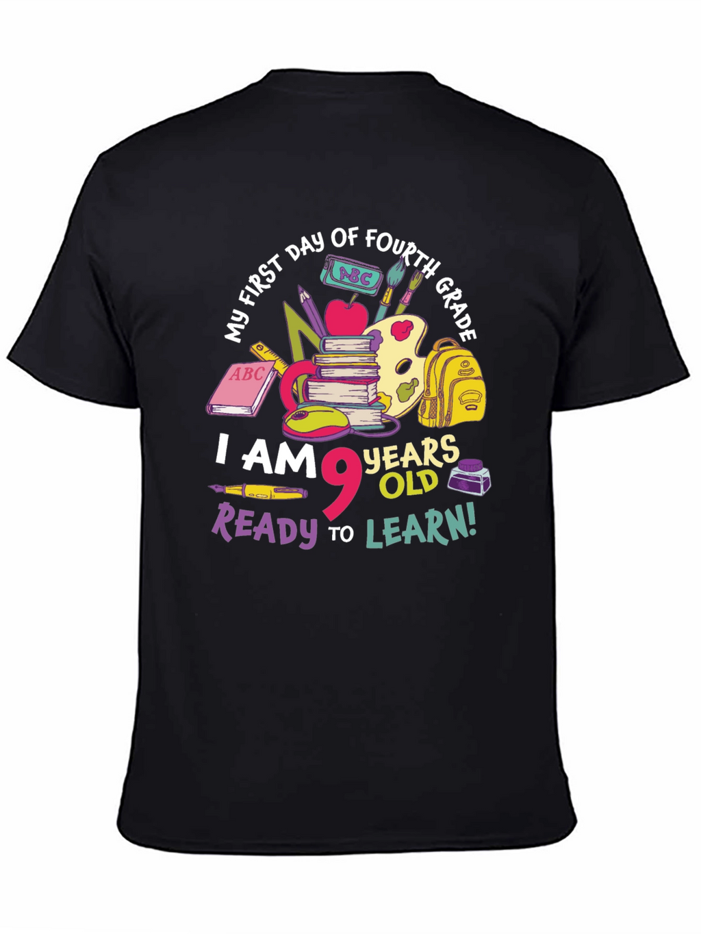 Fourth Grade First Day T-Shirt - Back To School