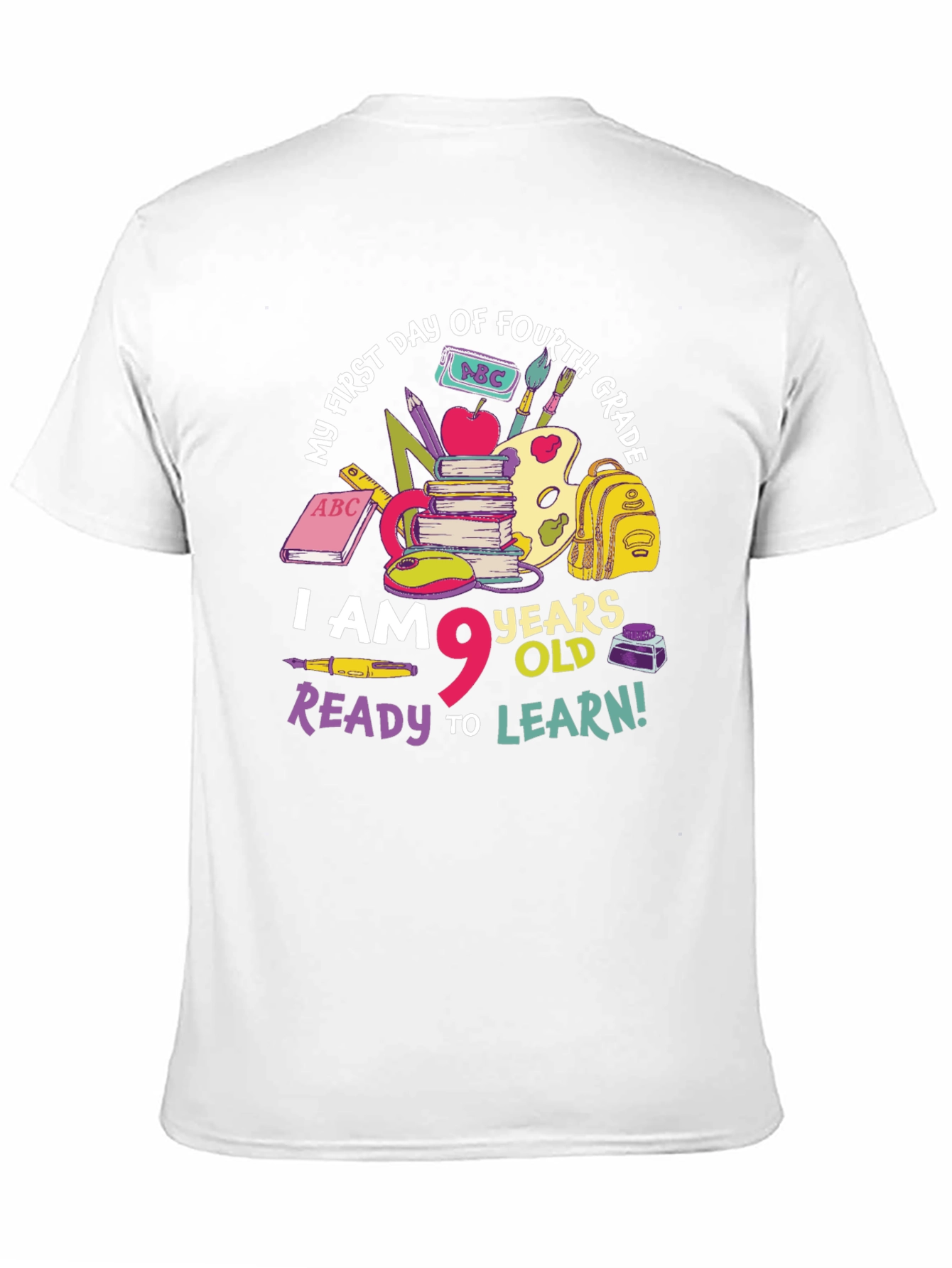 Fourth Grade First Day T-Shirt - Back To School