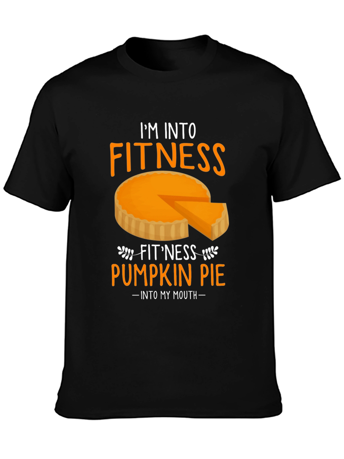 Pumpkin Pie Fitness Graphic Tee