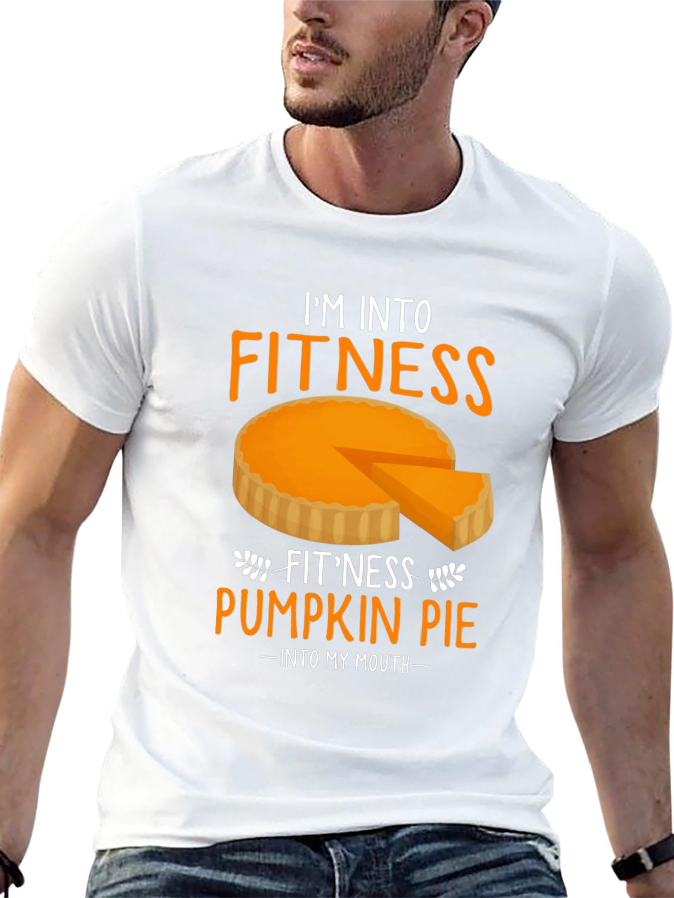 Pumpkin Pie Fitness Graphic Tee