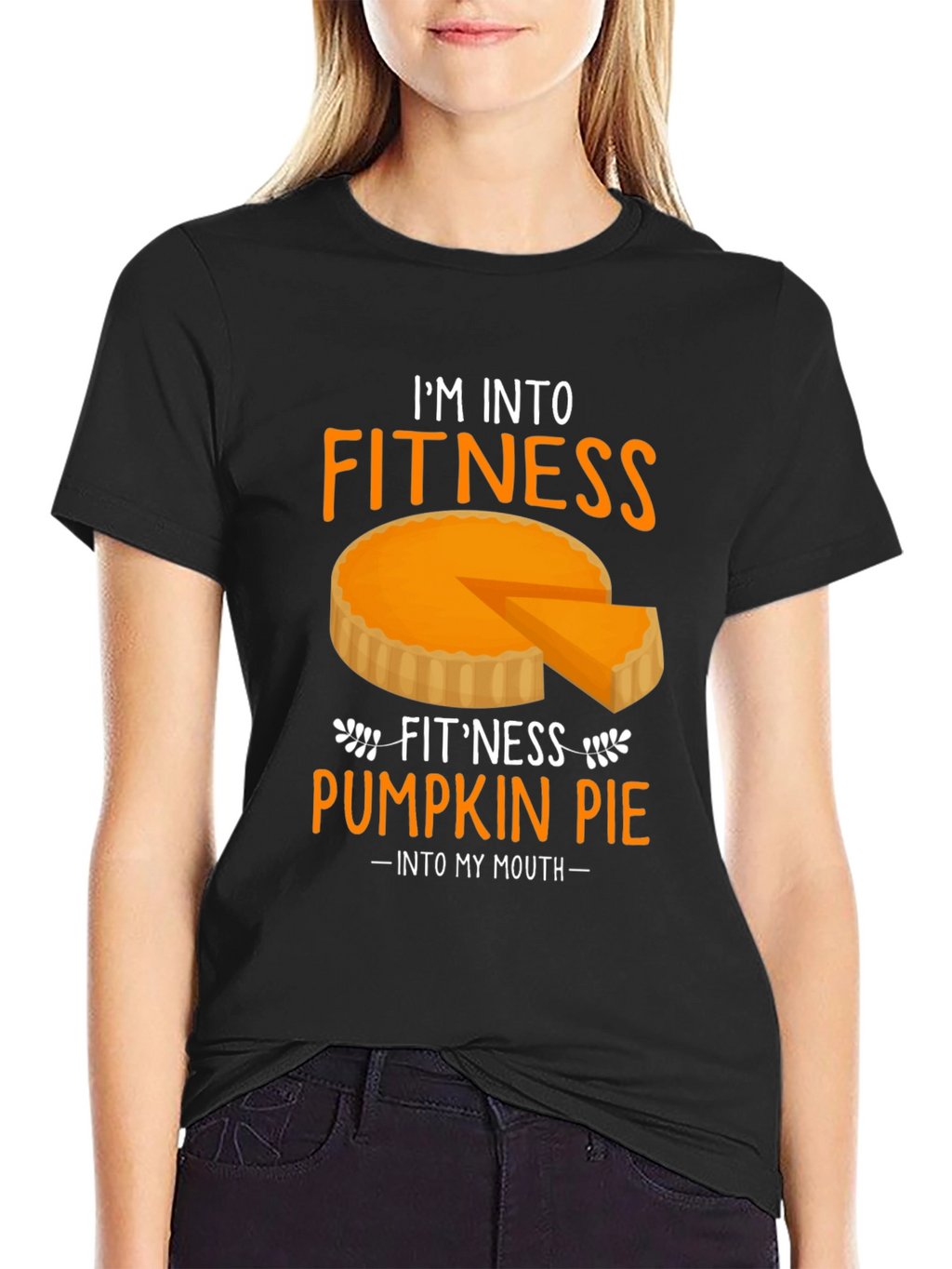 Pumpkin Pie Fitness Graphic Tee