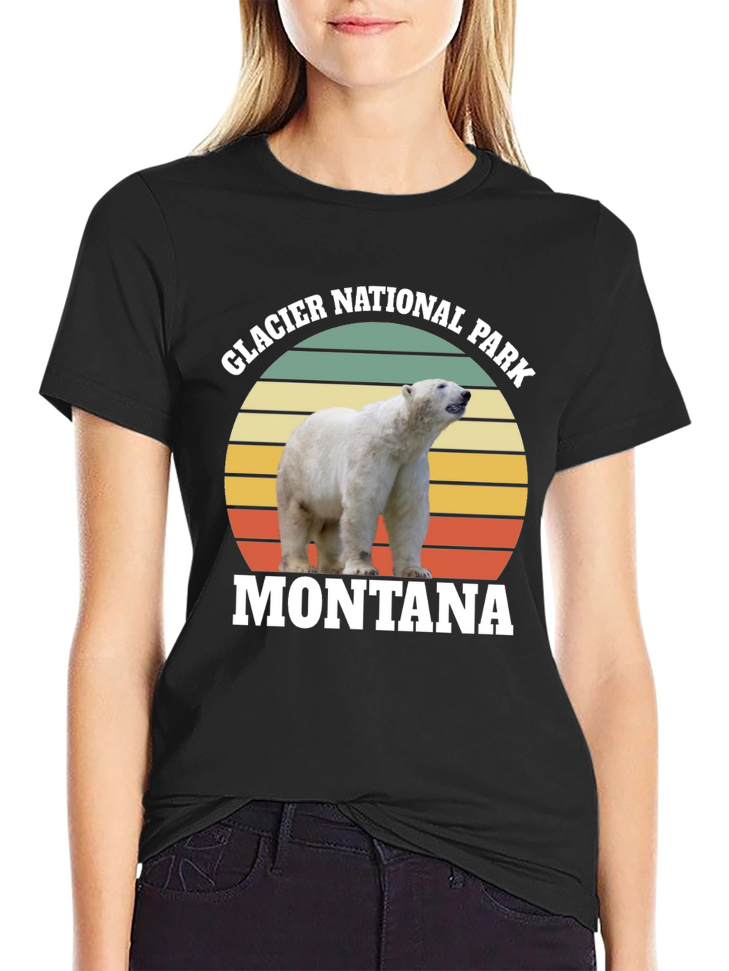 Glacier National Park Montana T-Shirt