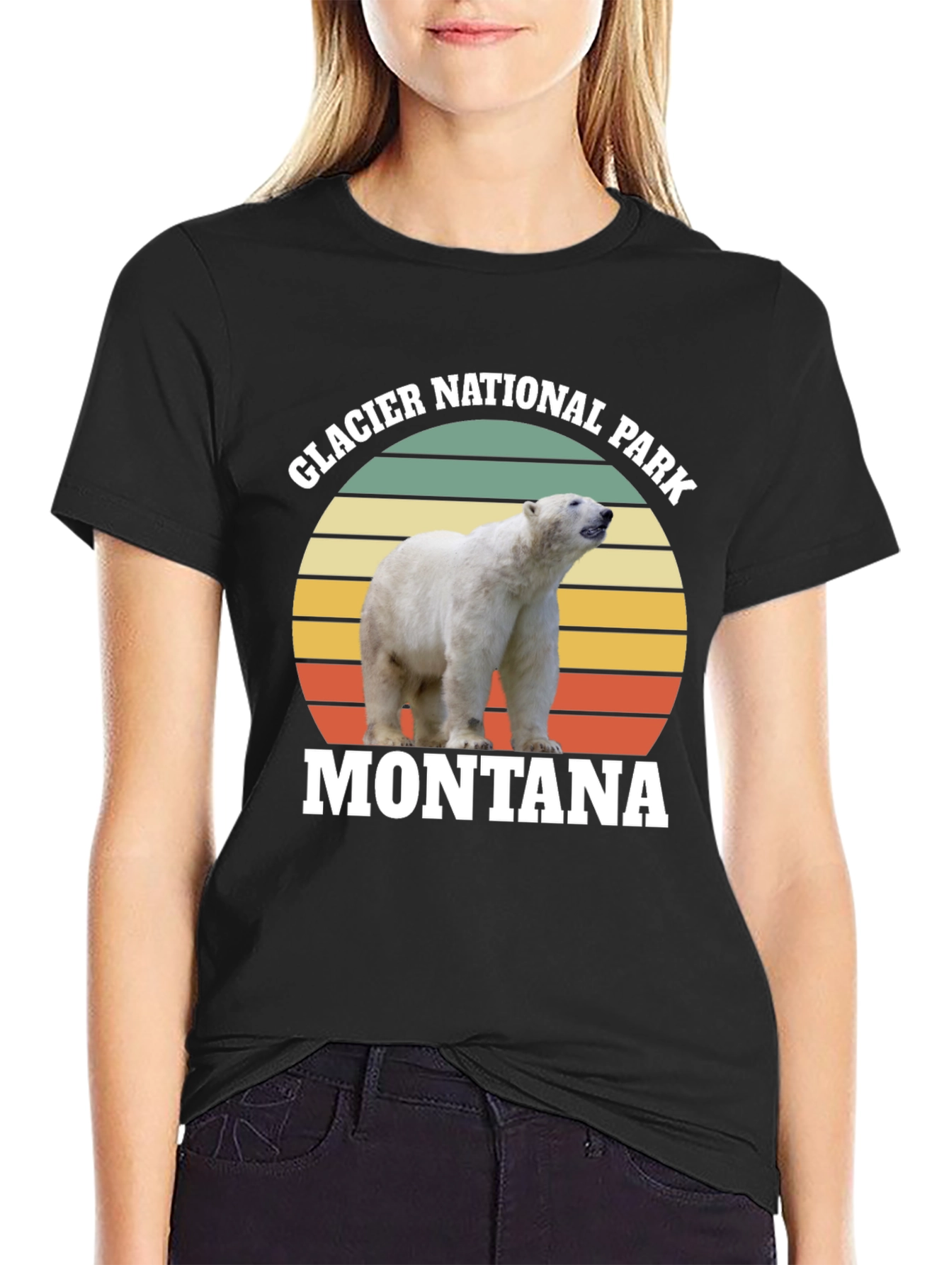 Glacier National Park Montana T-Shirt