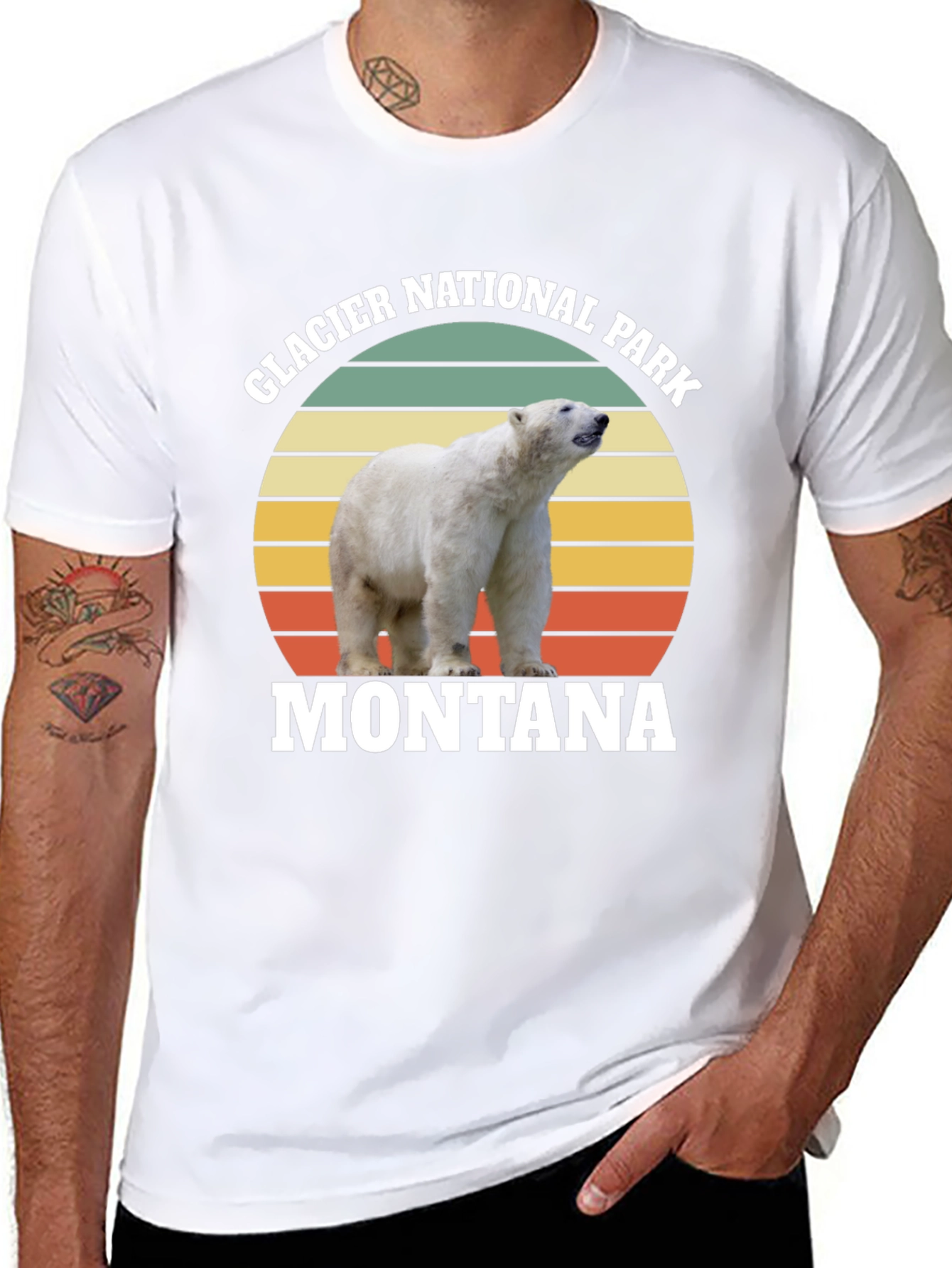 Glacier National Park Montana T-Shirt