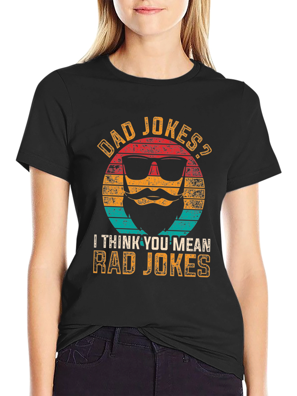 Dad Jokes? Rad Jokes! Graphic T-Shirt