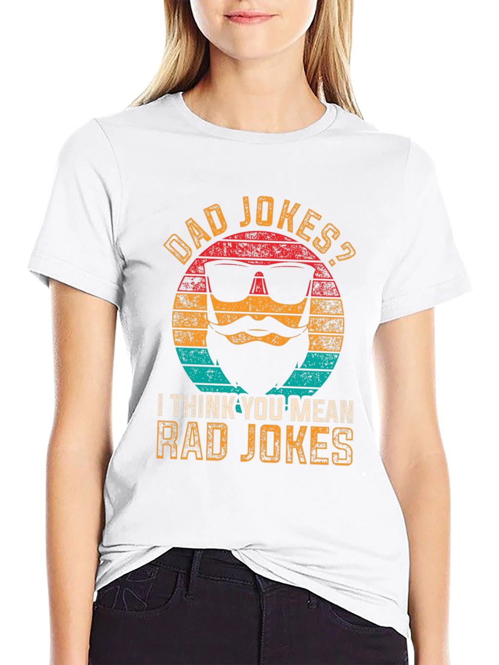 Dad Jokes? Rad Jokes! Graphic T-Shirt