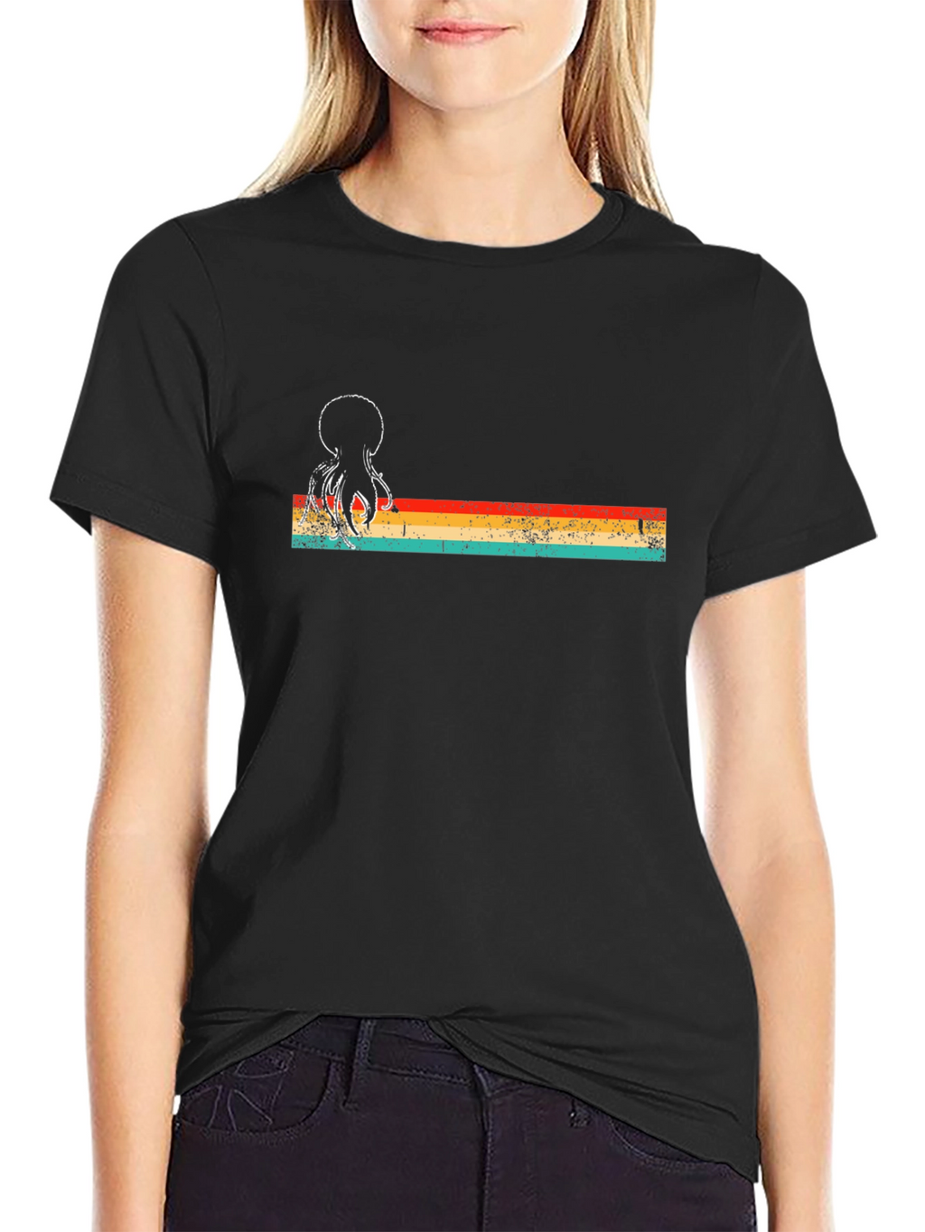 Retro Octopus Graphic Tee