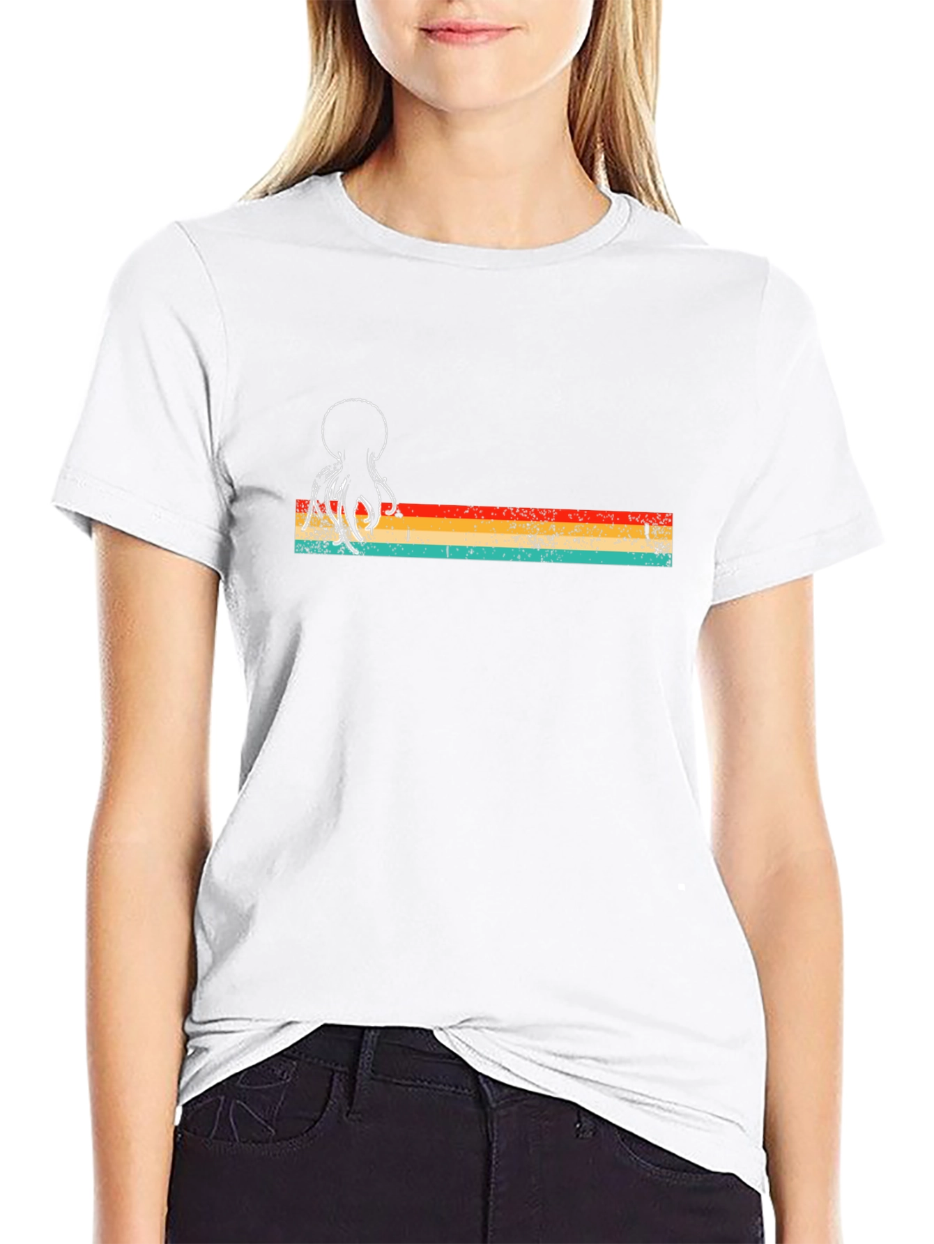Retro Octopus Graphic Tee