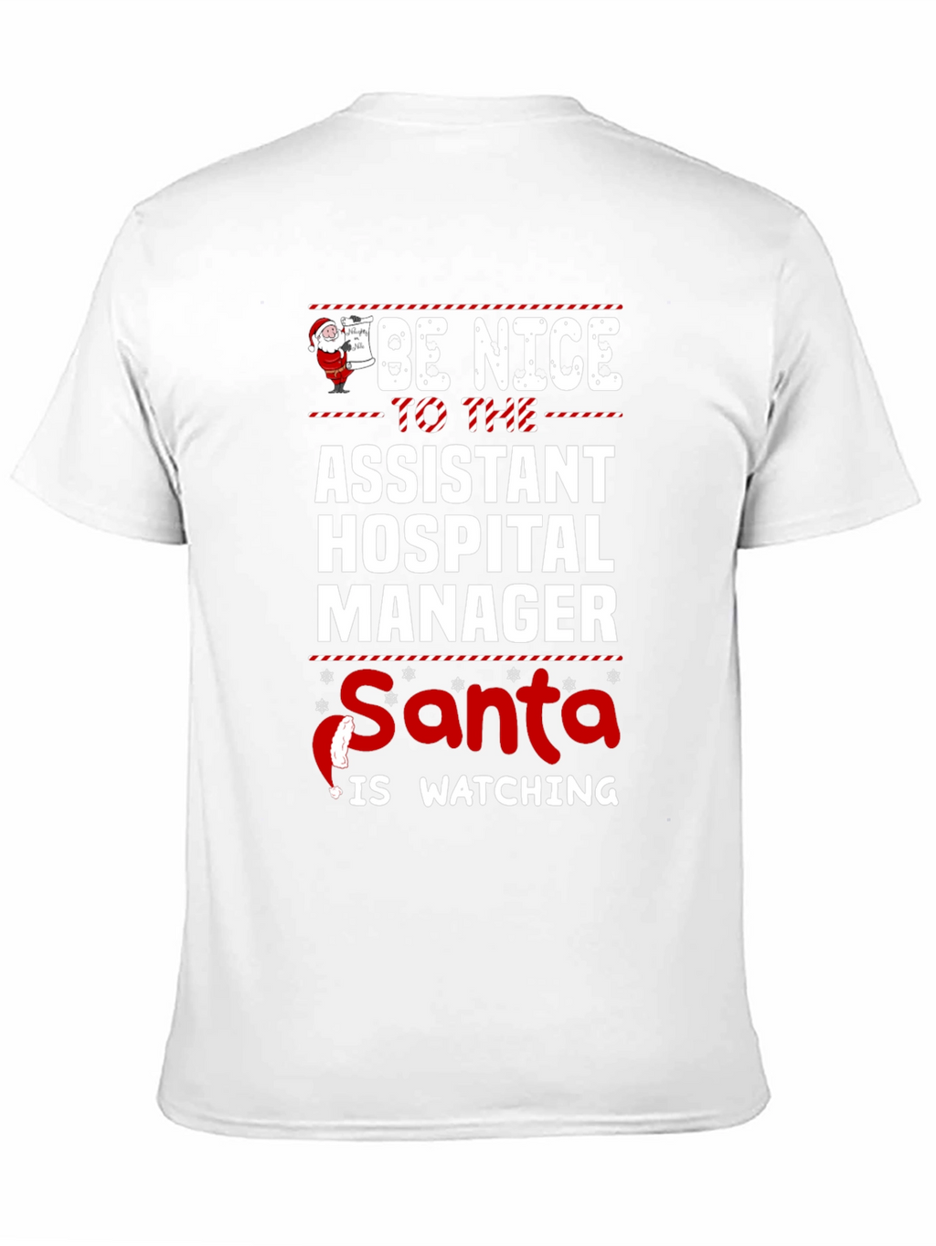 Assistant Hospital Manager Christmas T-Shirt