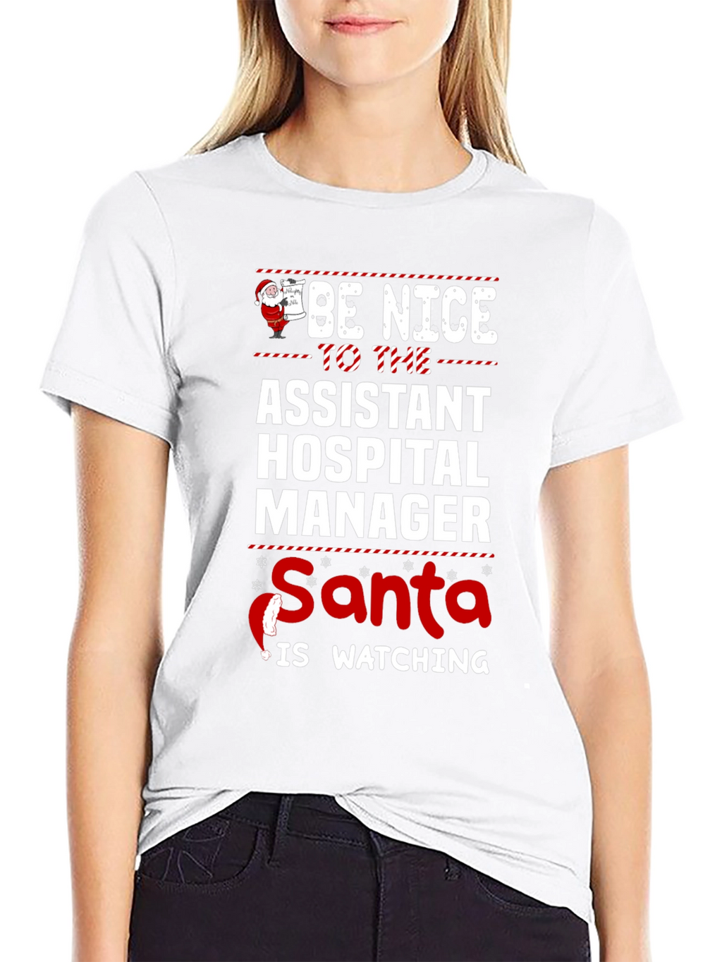 Assistant Hospital Manager Christmas T-Shirt