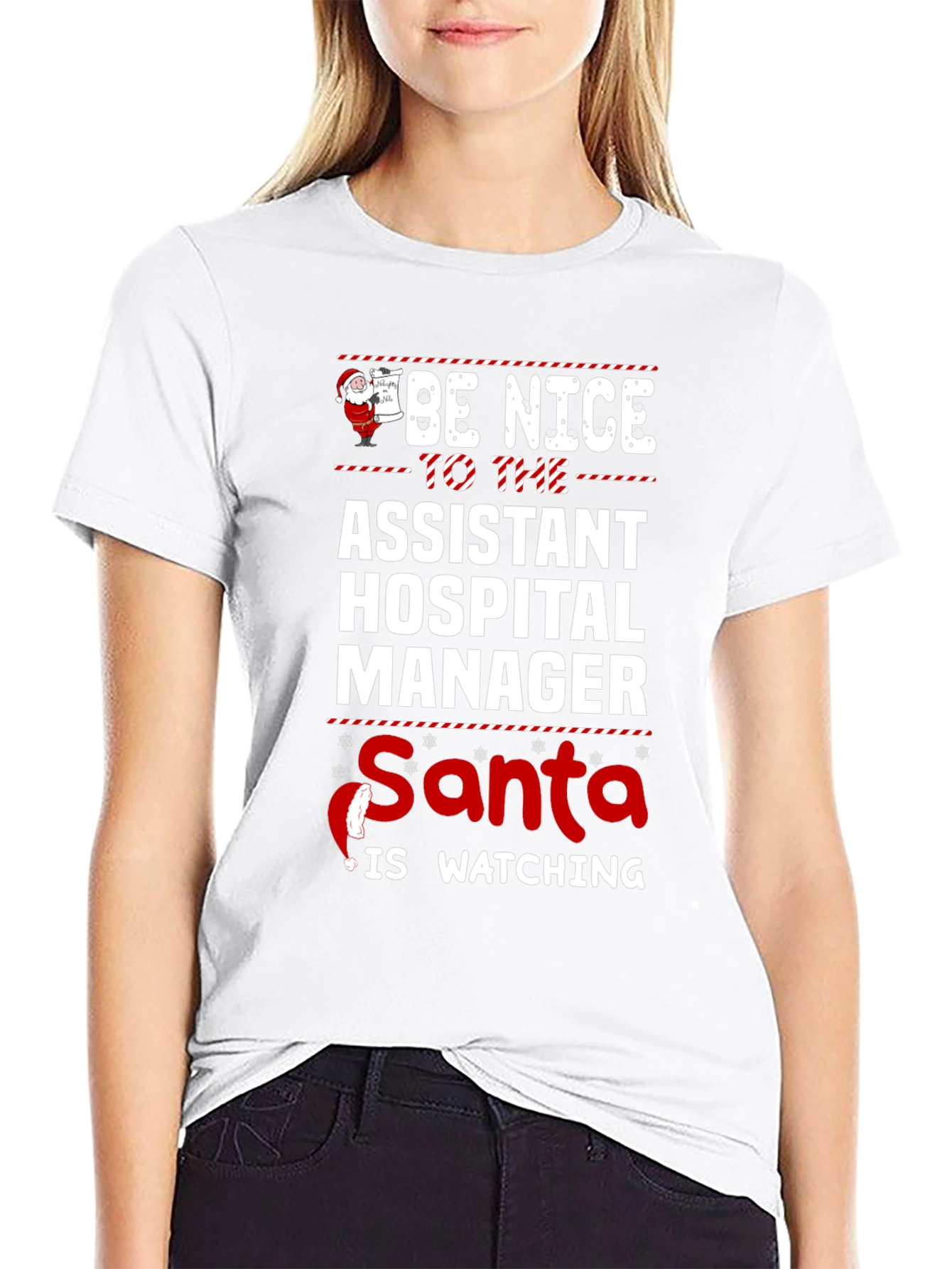 Assistant Hospital Manager Christmas T-Shirt