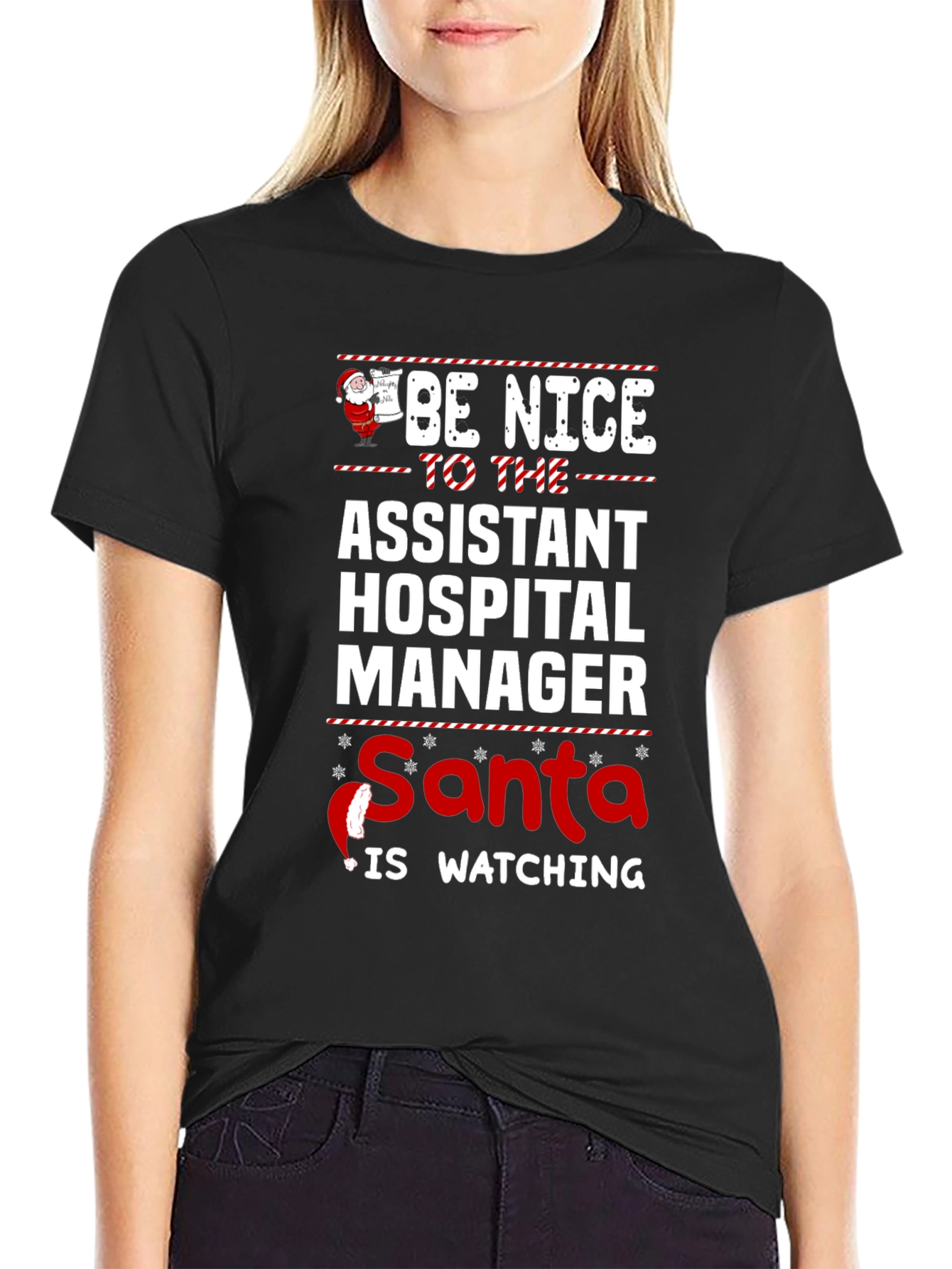 Assistant Hospital Manager Christmas T-Shirt