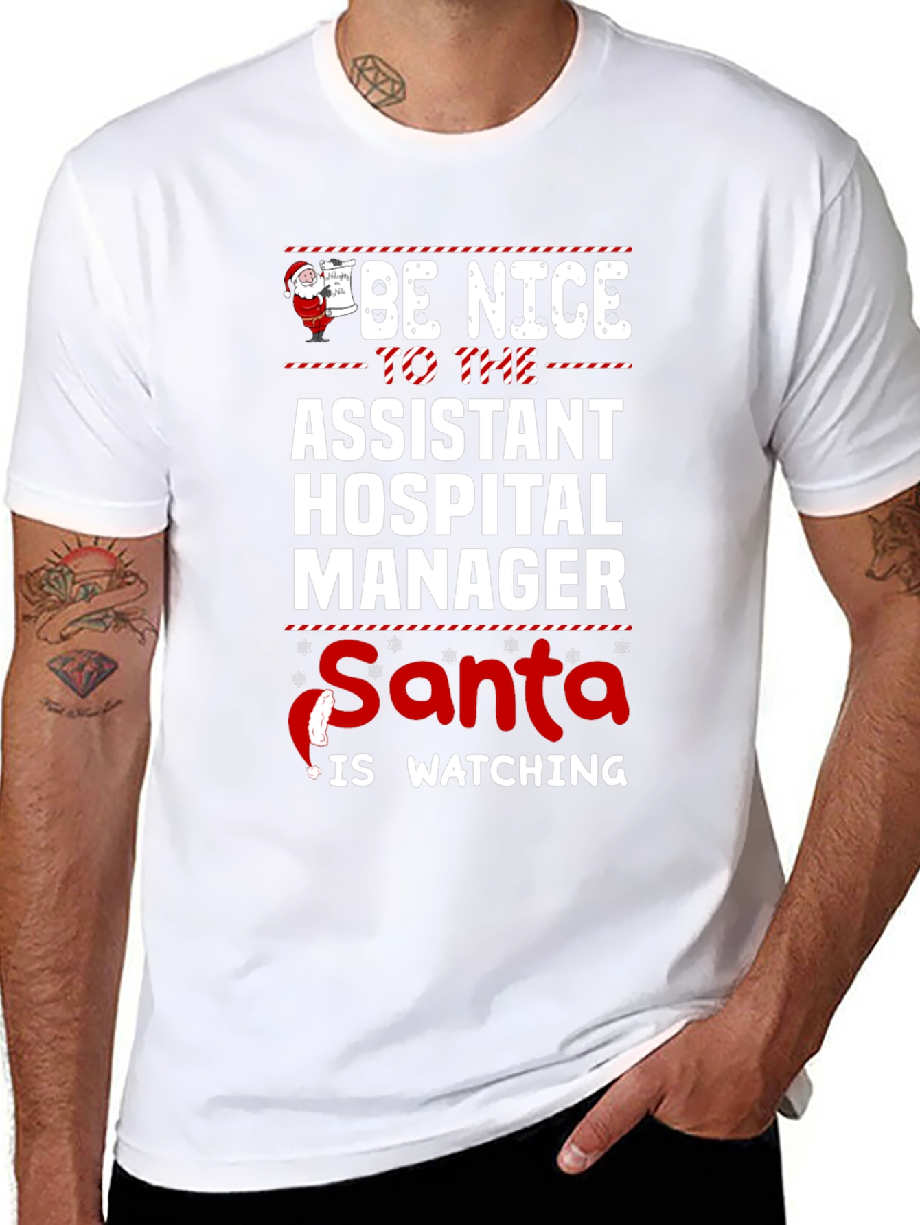 Assistant Hospital Manager Christmas T-Shirt