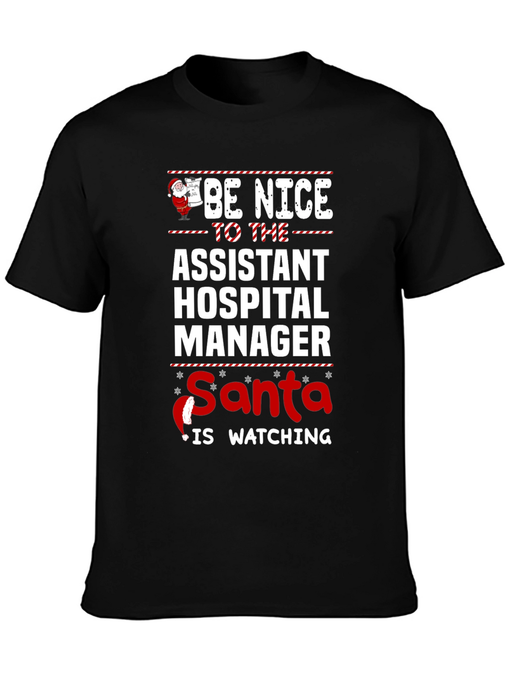 Assistant Hospital Manager Christmas T-Shirt