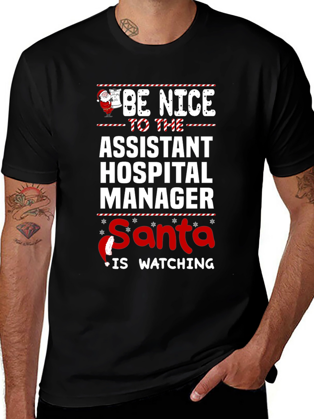 Assistant Hospital Manager Christmas T-Shirt