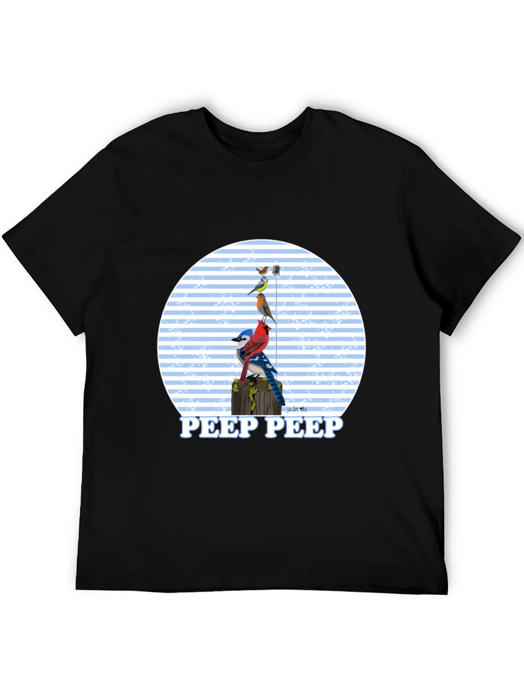 Bird Peep T-Shirt - Nature Lover Tee