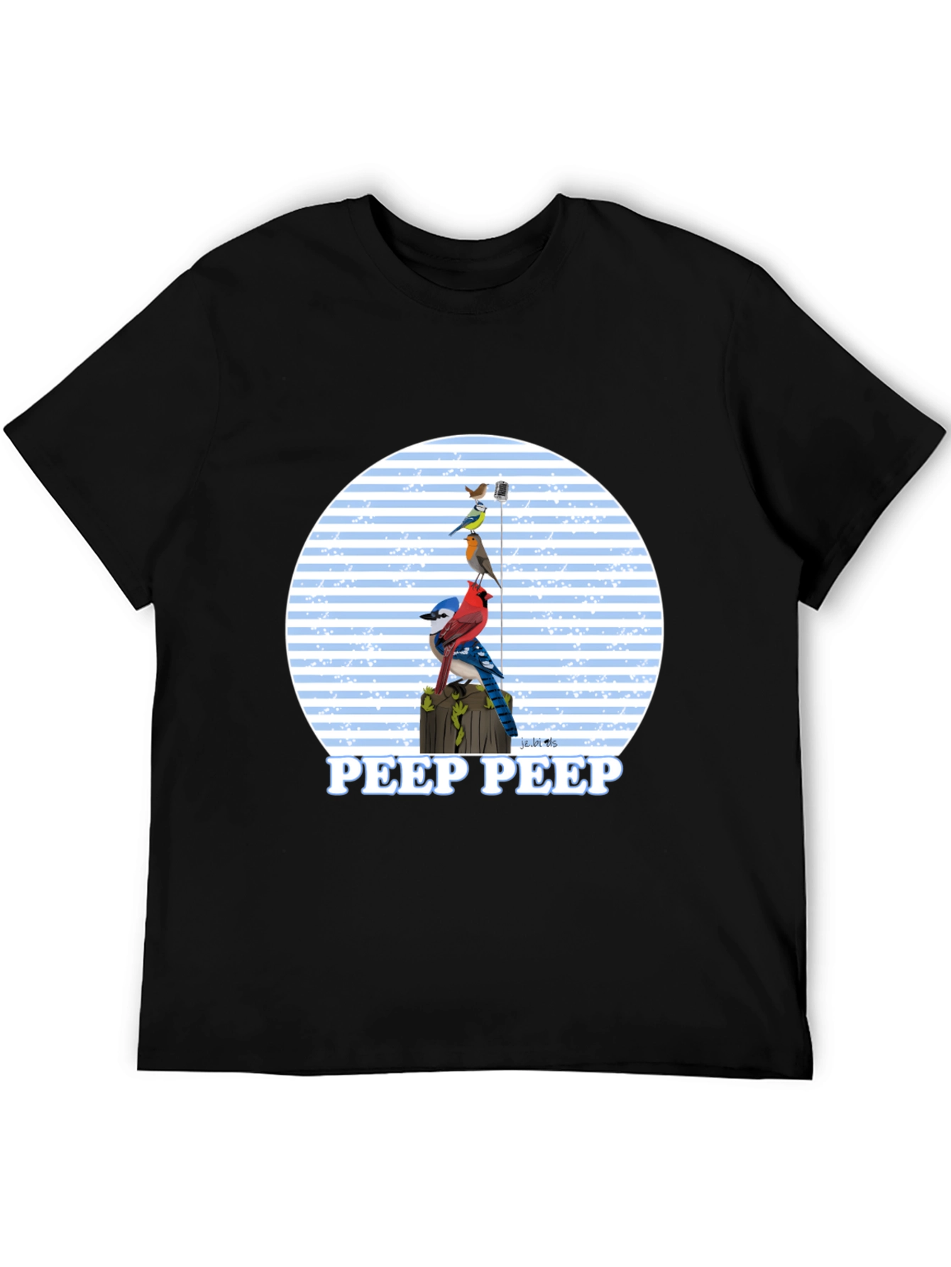 Bird Peep T-Shirt - Nature Lover Tee
