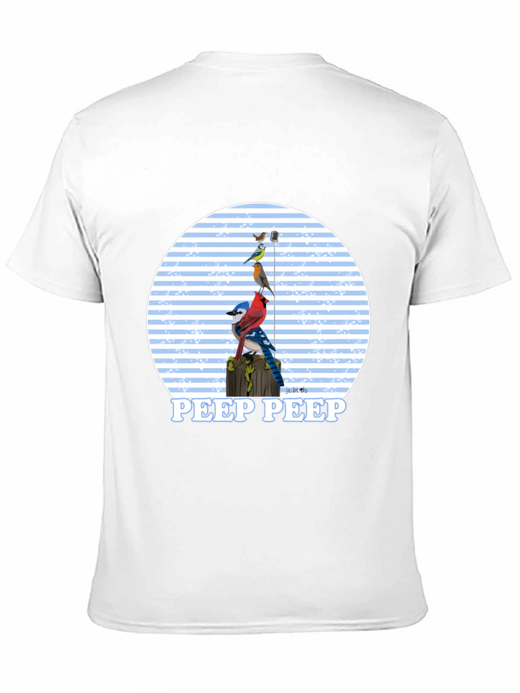 Bird Peep T-Shirt - Nature Lover Tee
