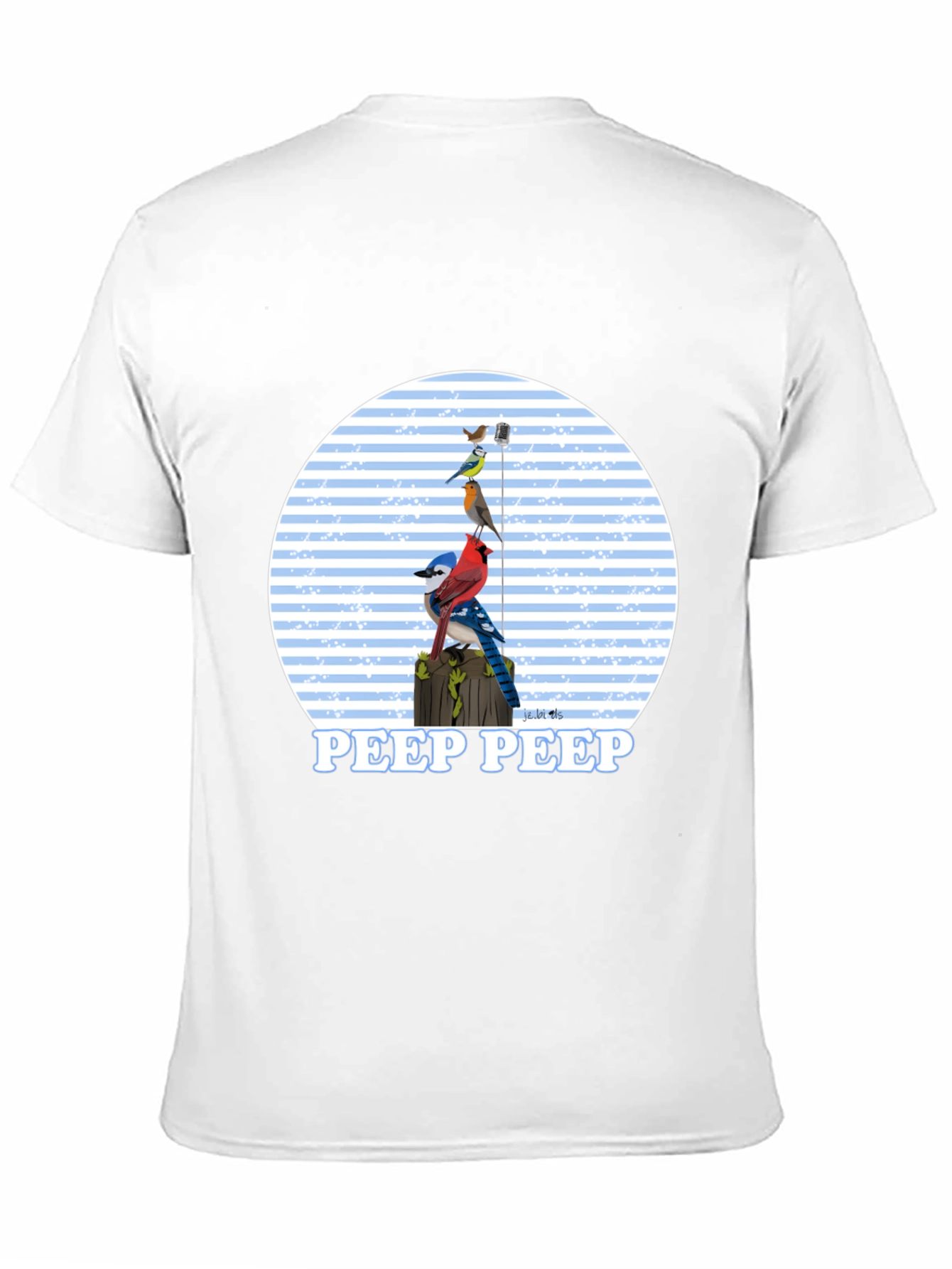 Bird Peep T-Shirt - Nature Lover Tee