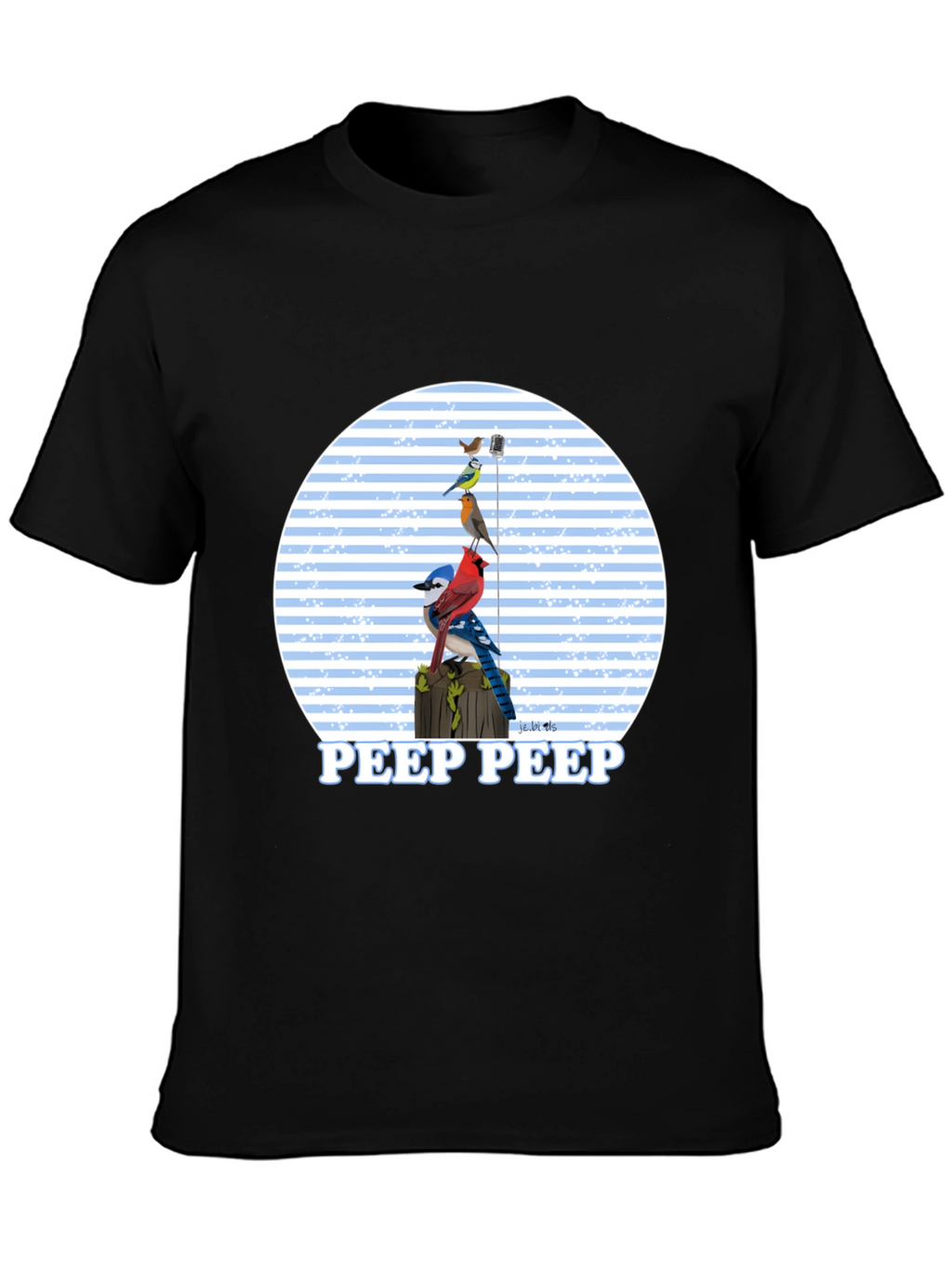Bird Peep T-Shirt - Nature Lover Tee