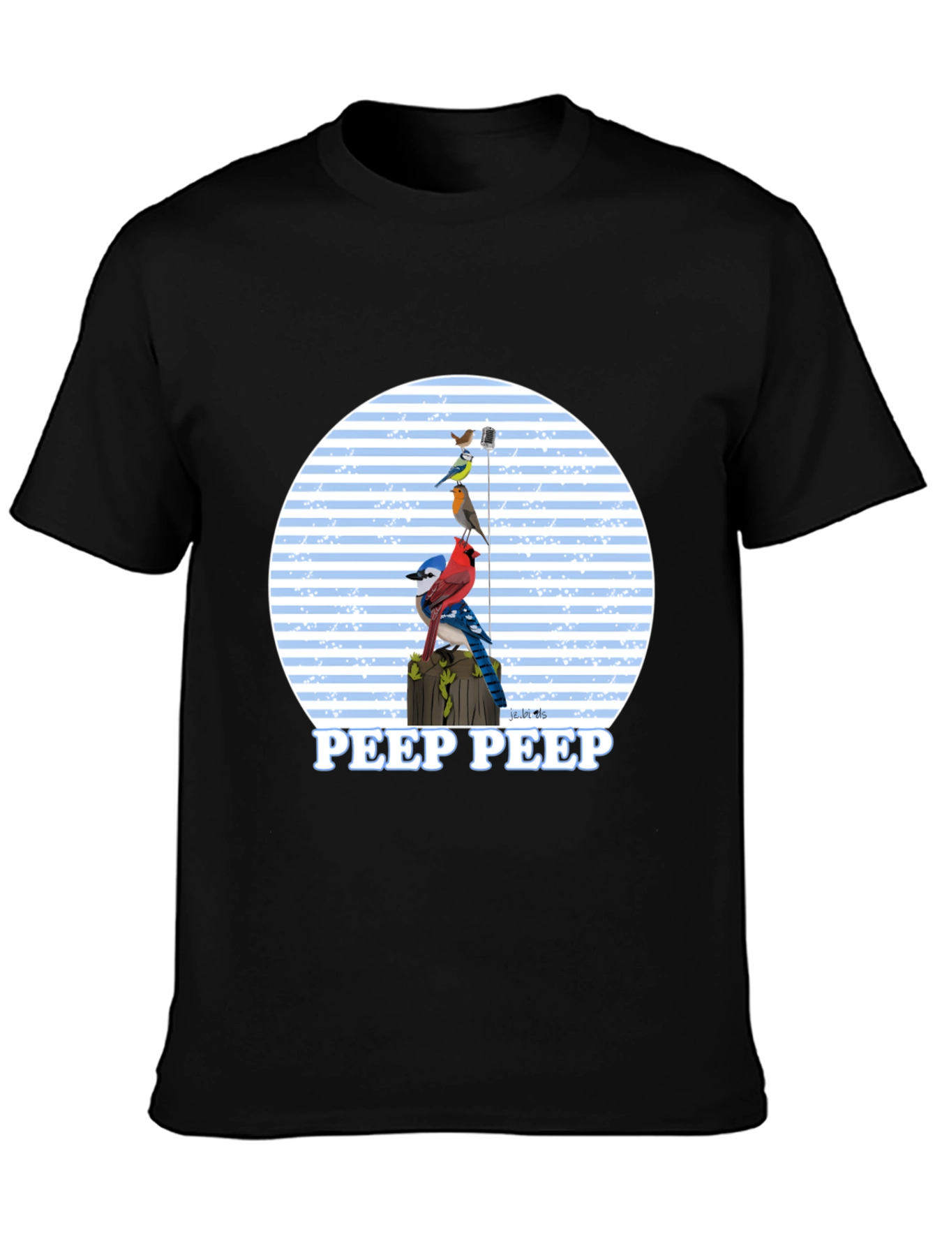 Bird Peep T-Shirt - Nature Lover Tee