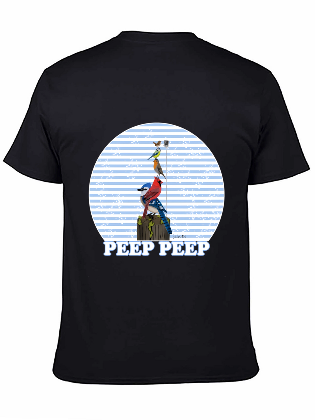 Bird Peep T-Shirt - Nature Lover Tee