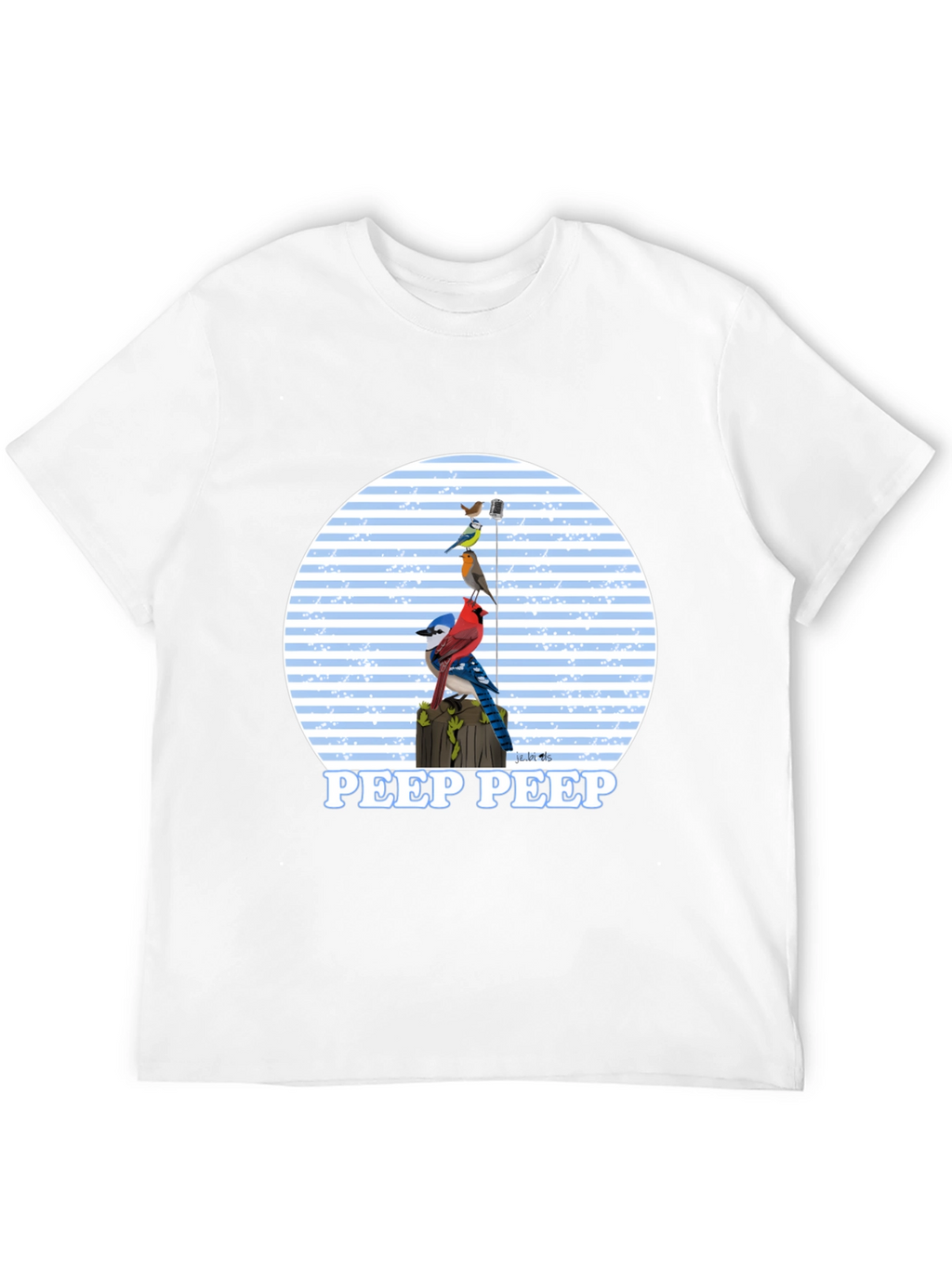 Bird Peep T-Shirt - Nature Lover Tee