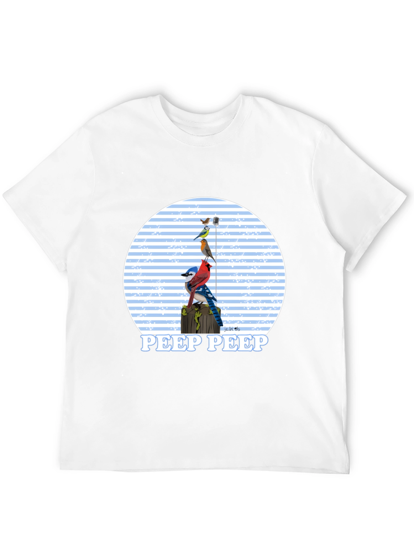 Bird Peep T-Shirt - Nature Lover Tee