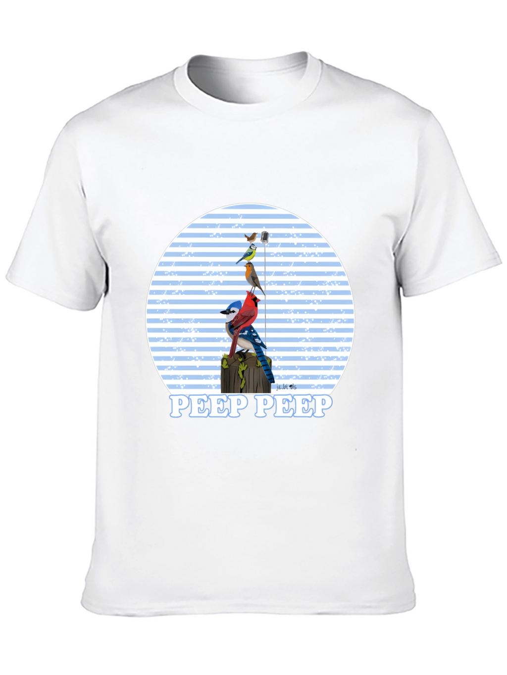 Bird Peep T-Shirt - Nature Lover Tee