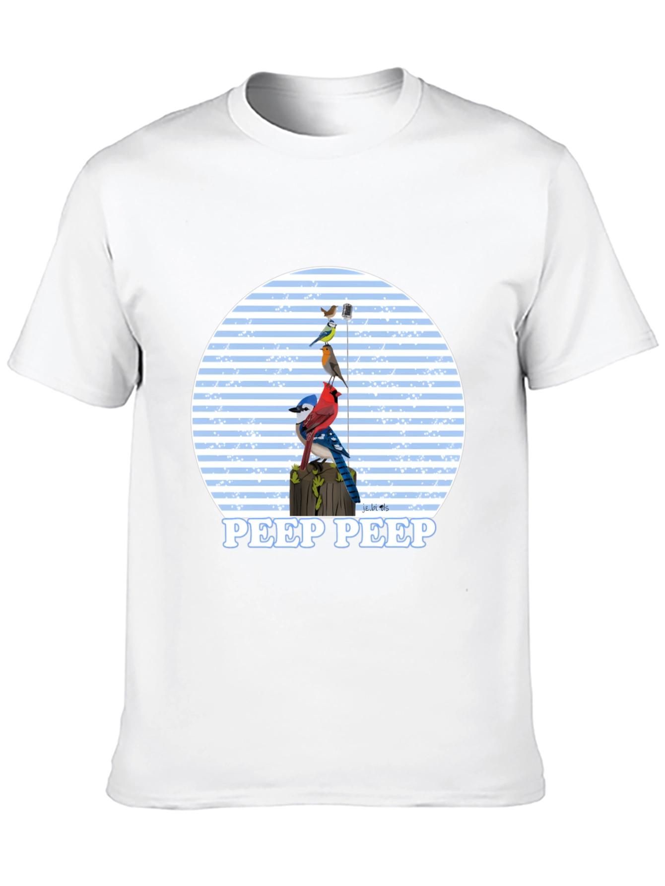 Bird Peep T-Shirt - Nature Lover Tee