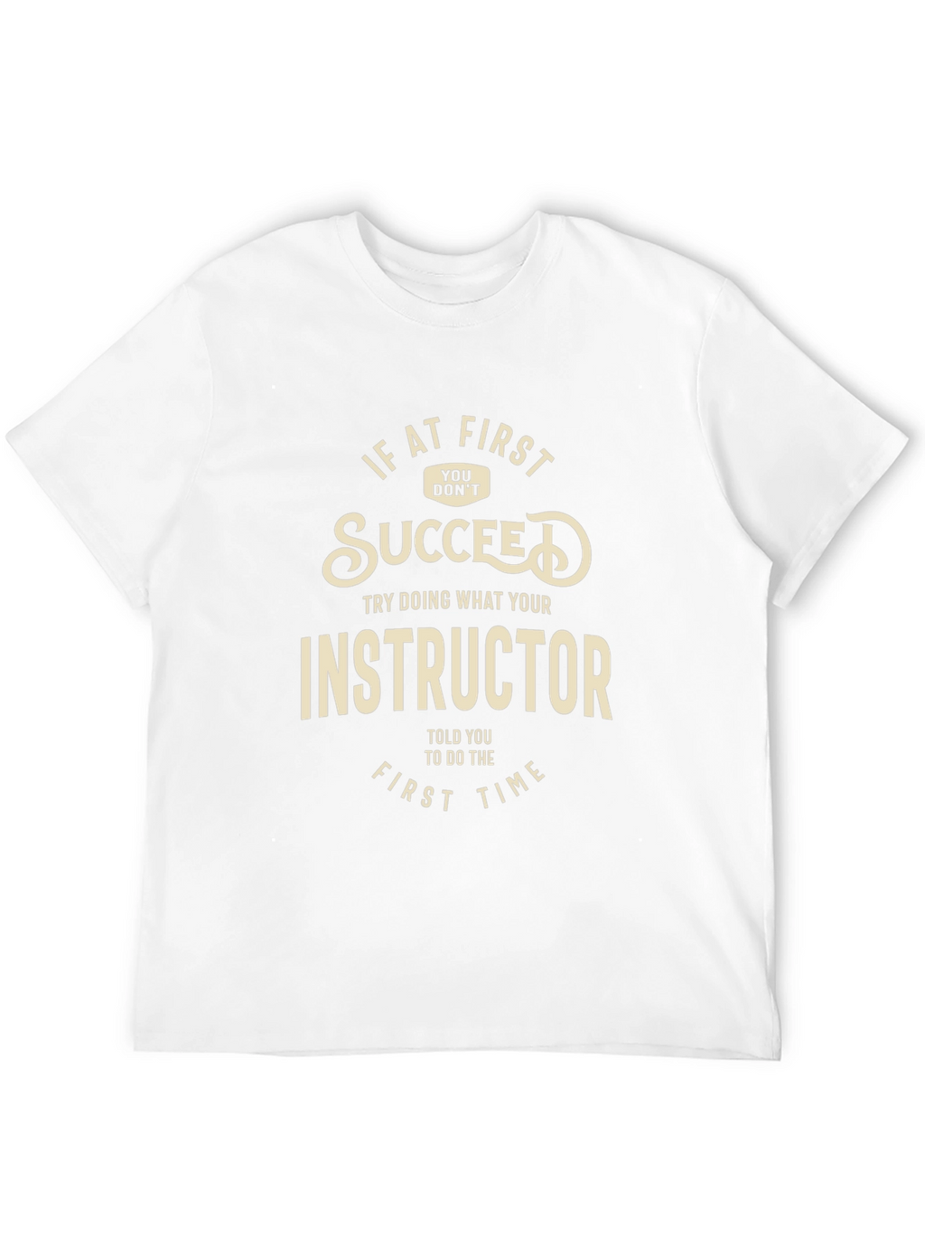Instructor Advice Black Graphic Tee