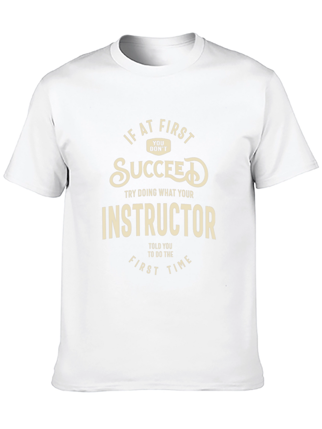 Instructor Advice Black Graphic Tee