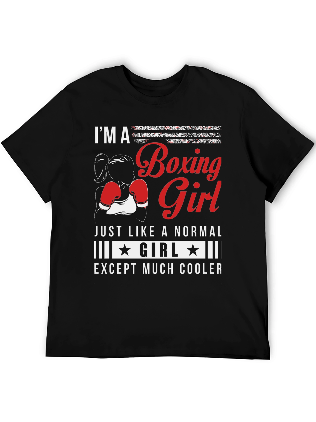 Boxing Girl T-Shirt - Cool & Unique Design
