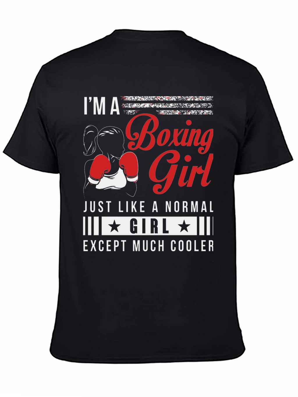 Boxing Girl T-Shirt - Cool & Unique Design