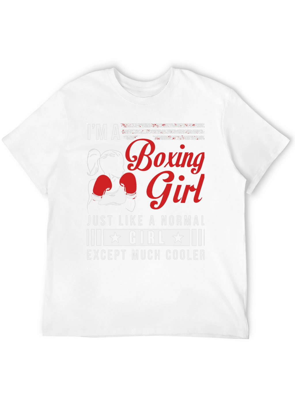 Boxing Girl T-Shirt - Cool & Unique Design