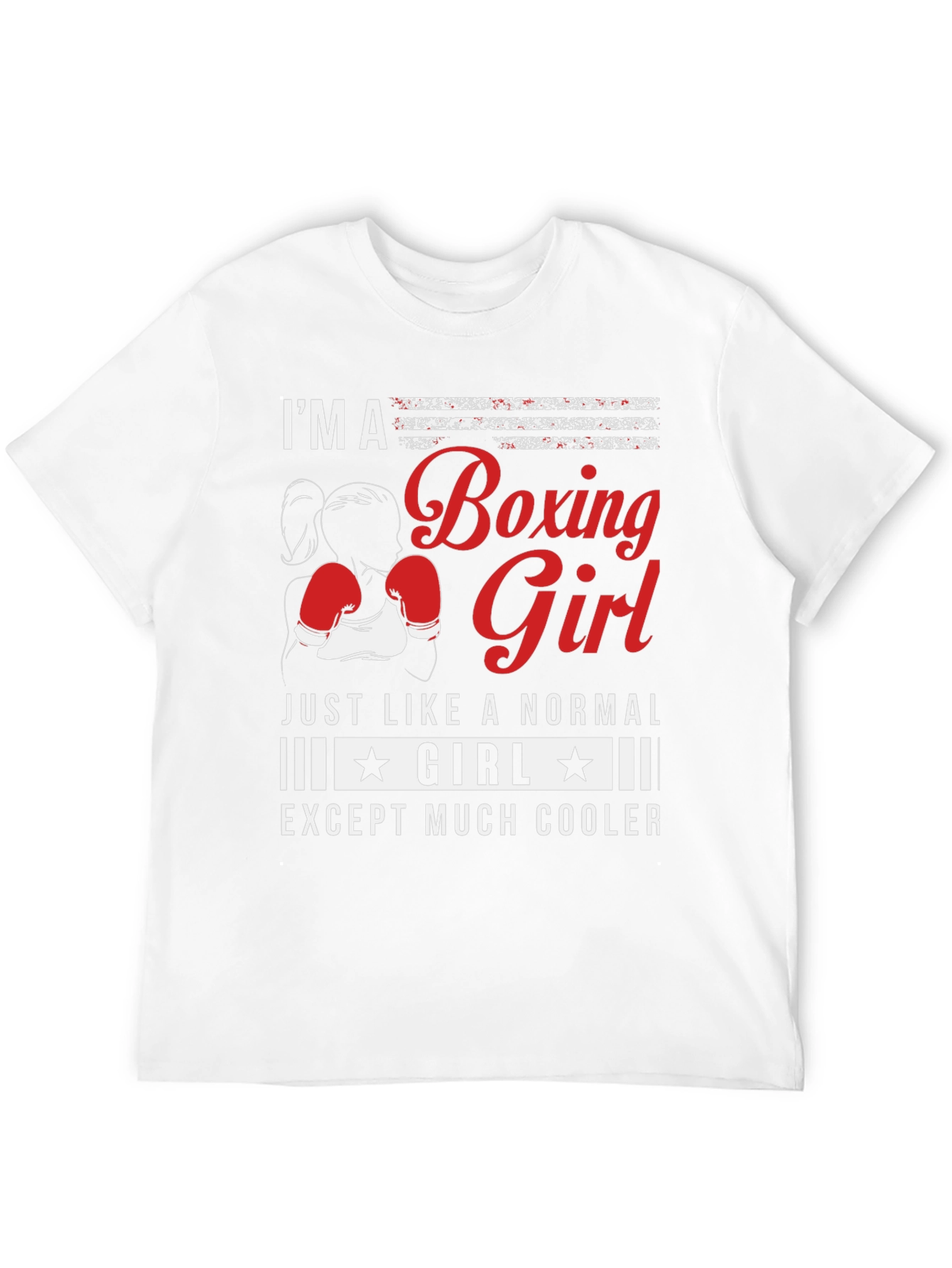 Boxing Girl T-Shirt - Cool & Unique Design
