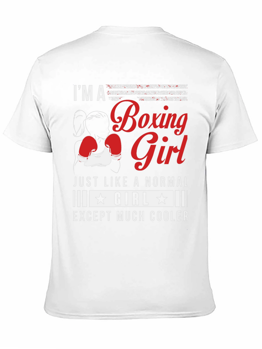 Boxing Girl T-Shirt - Cool & Unique Design