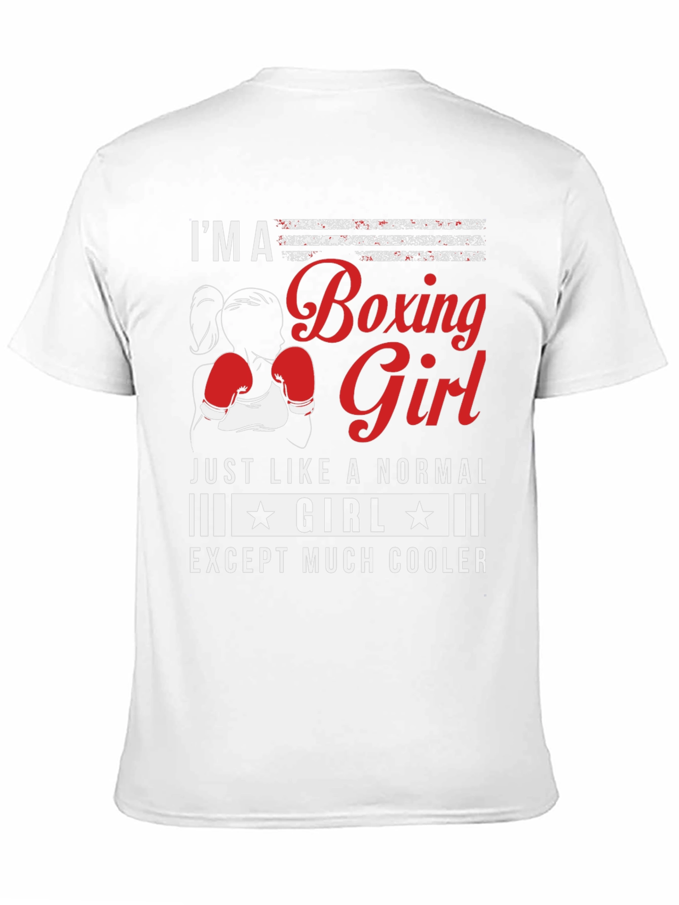 Boxing Girl T-Shirt - Cool & Unique Design