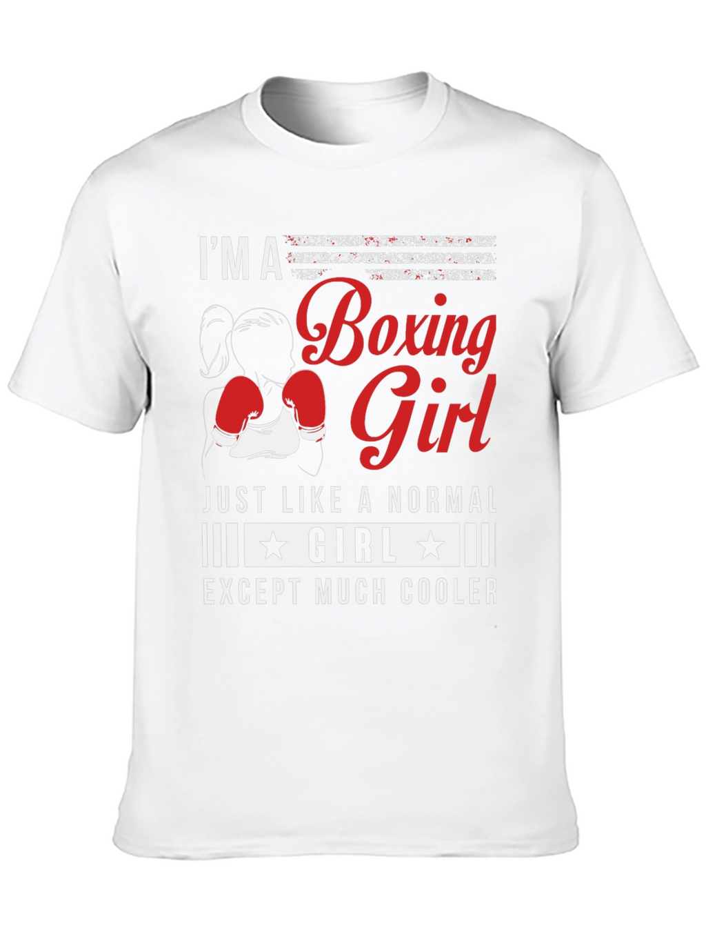 Boxing Girl T-Shirt - Cool & Unique Design