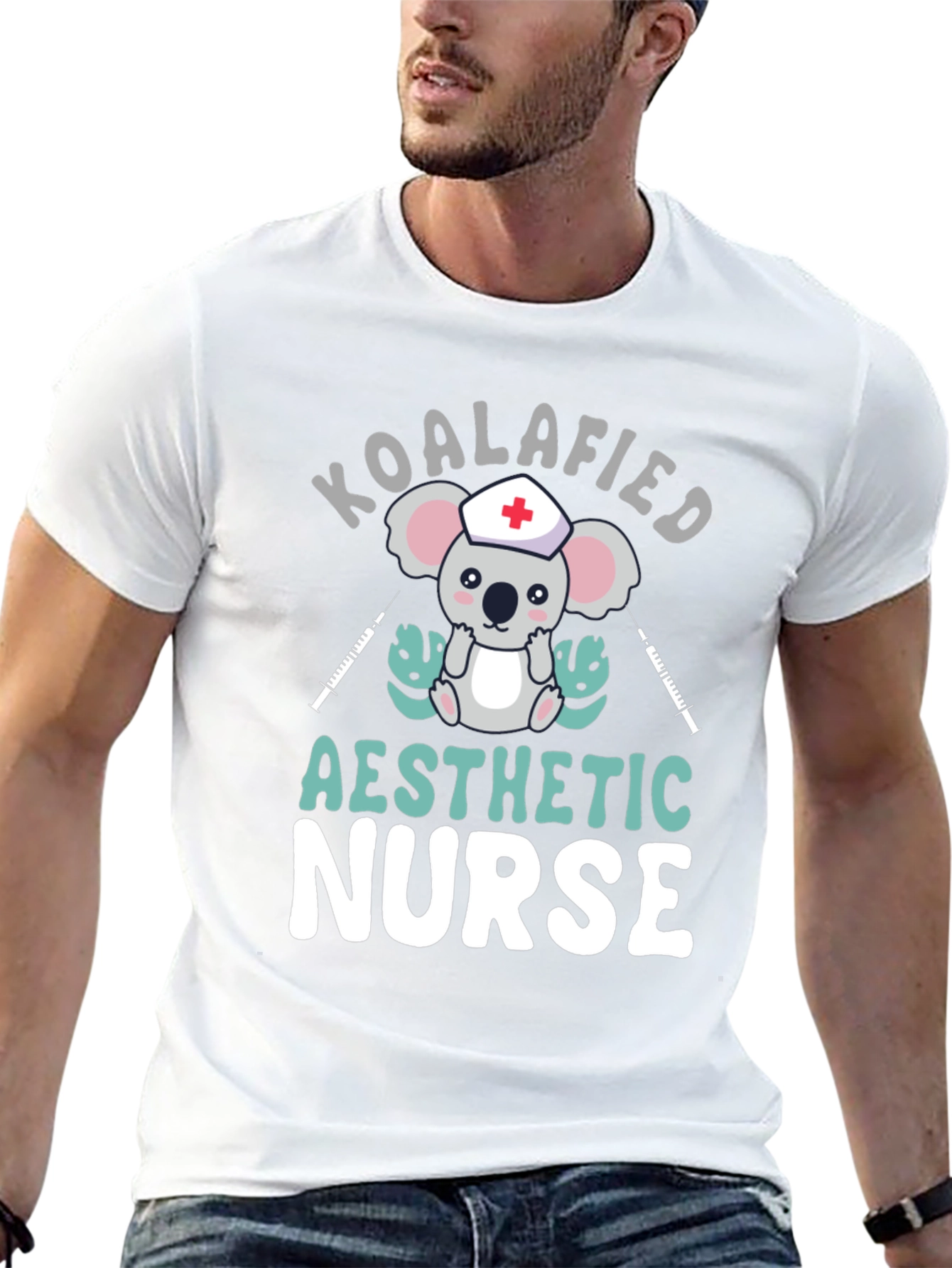 Koalafied Aesthetic Nurse T-Shirt - Cute Graphic Tee